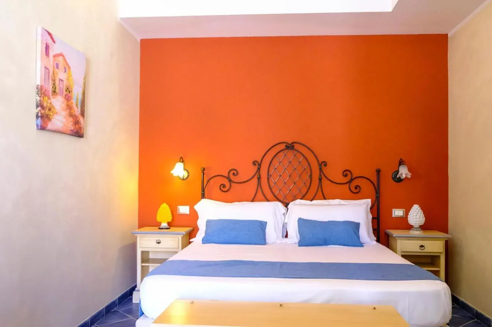 Bed in Hotel Baglio Di Scopello Bed in Hotel Baglio Di Scopello