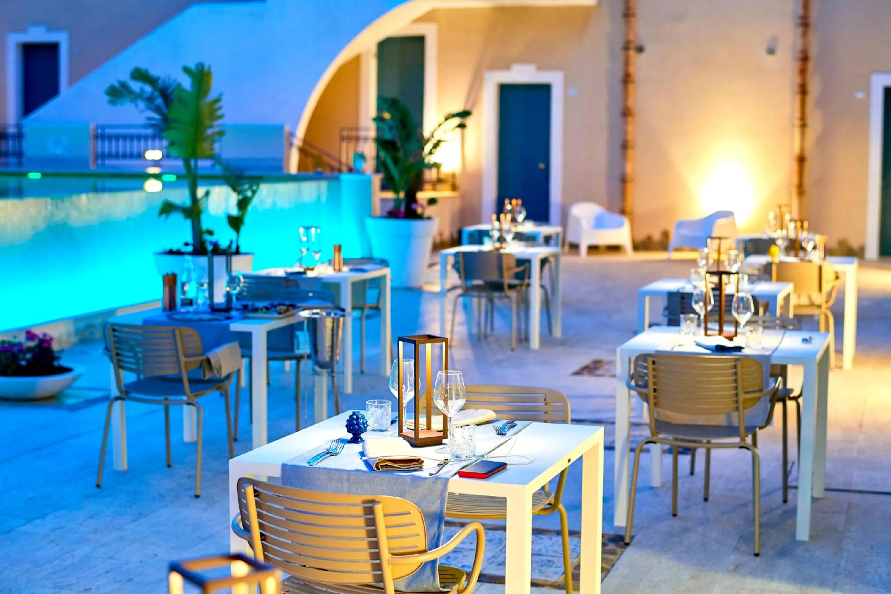 Restaurant/places to eat in Hotel Baglio Di Scopello