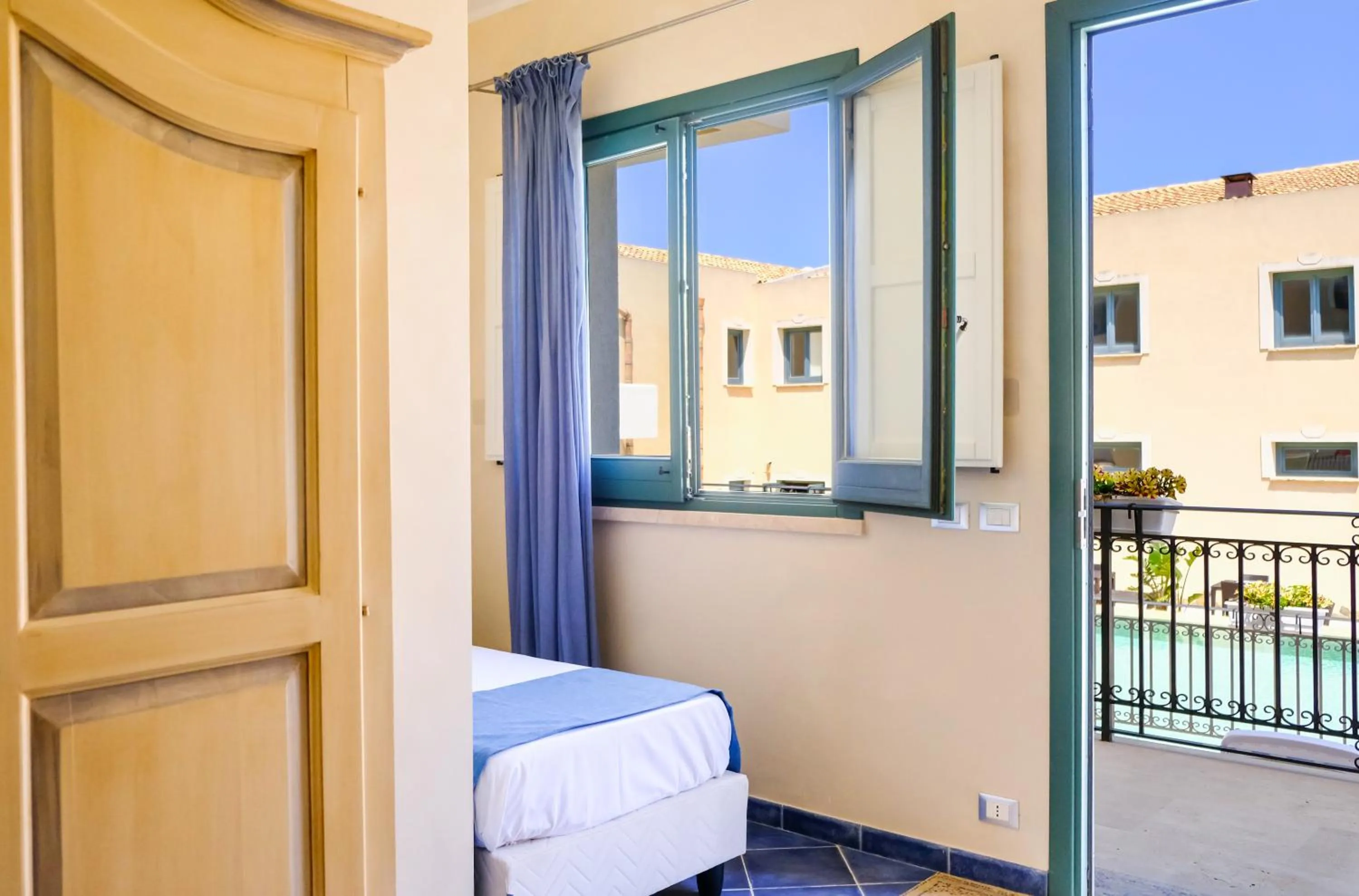 Bedroom in Hotel Baglio Di Scopello