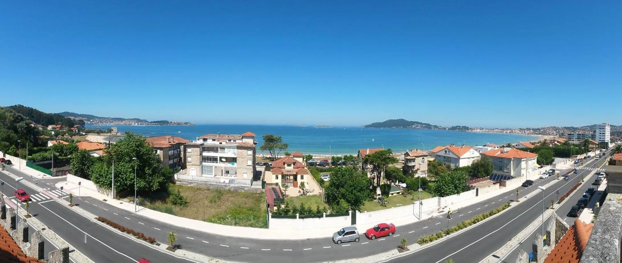 Balcony/Terrace in Hotel Miramar Playa America Nigran