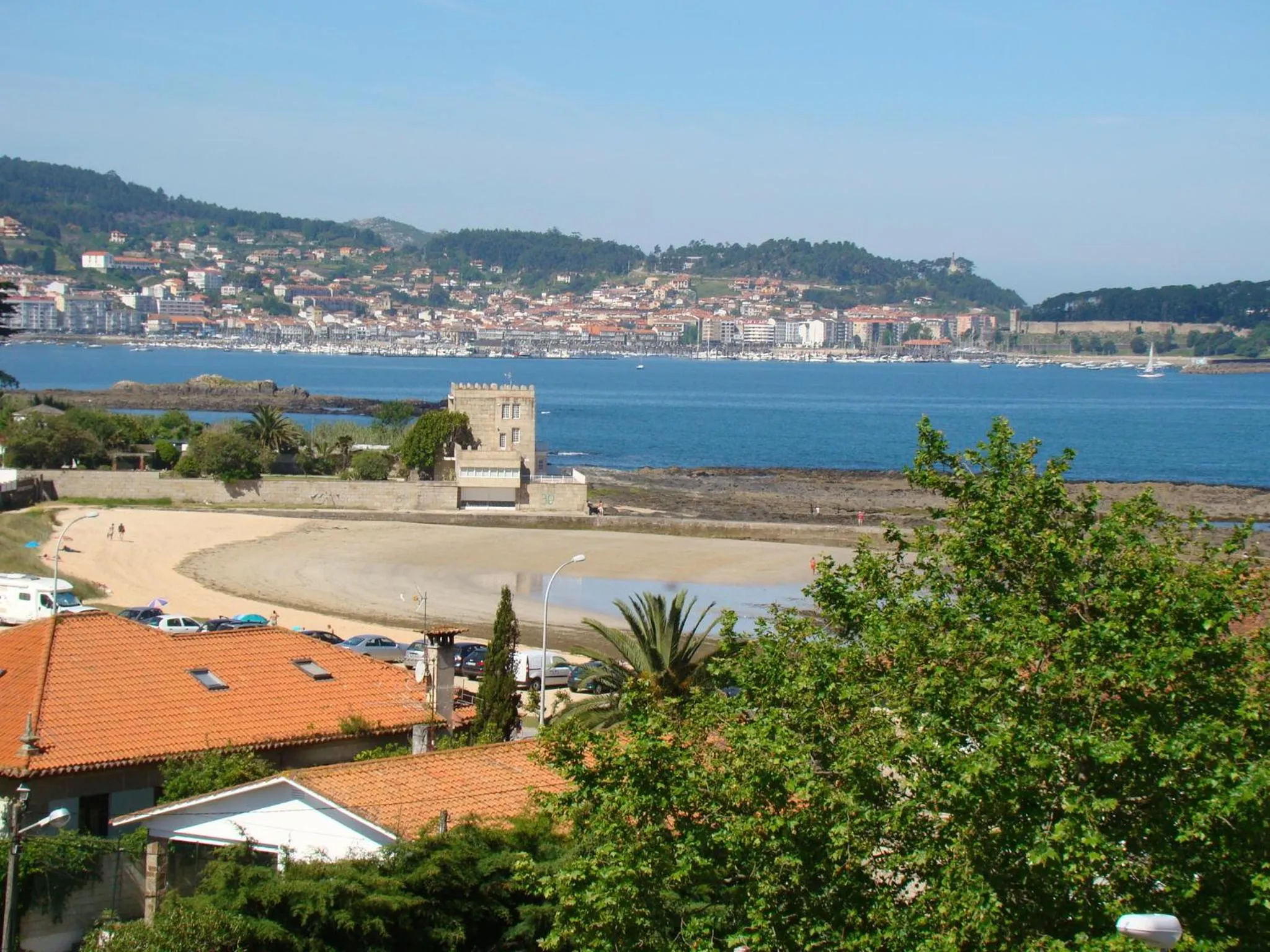 Sea view in Hotel Miramar Playa America Nigran