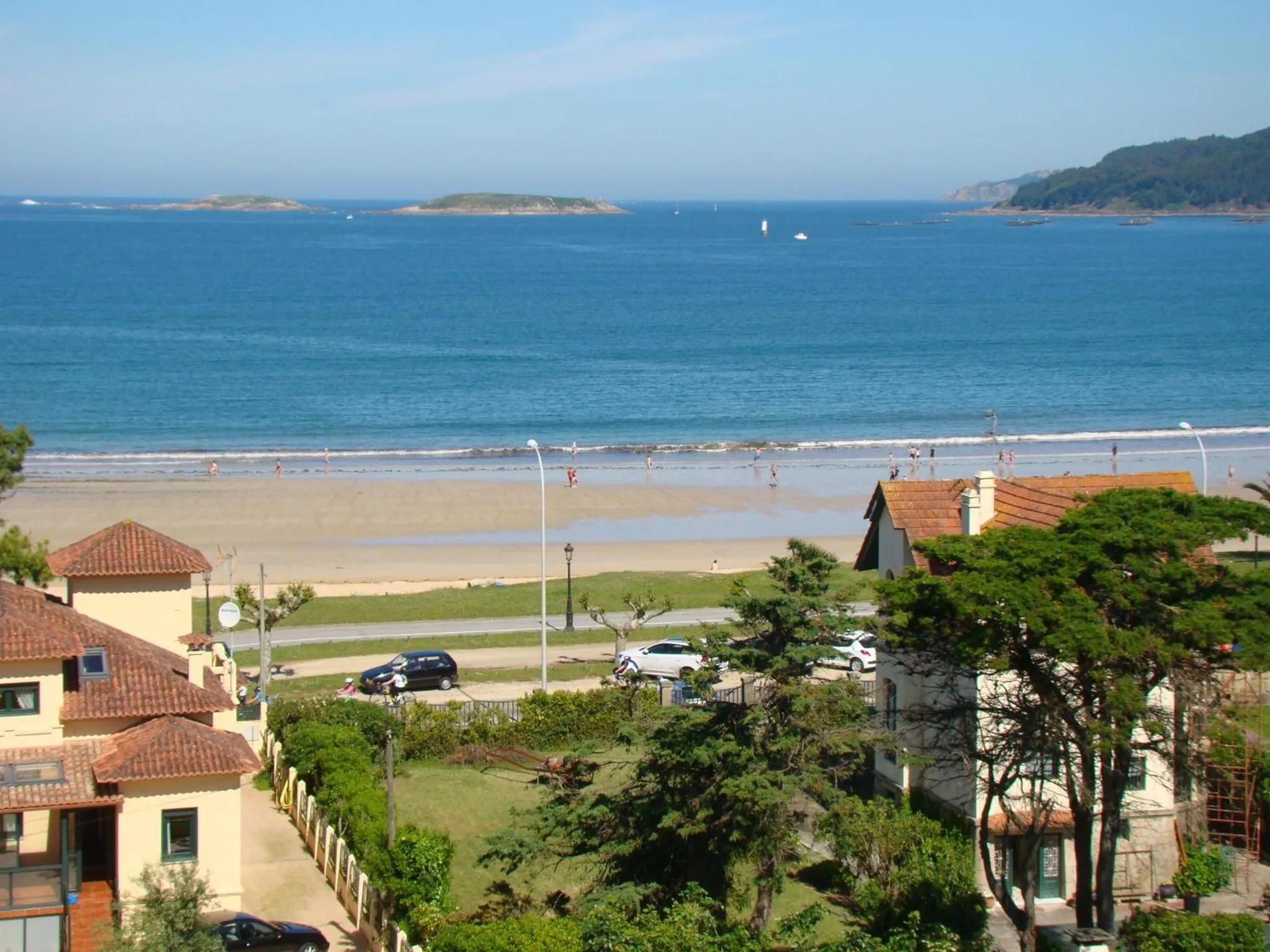 Sea view in Hotel Miramar Playa America Nigran