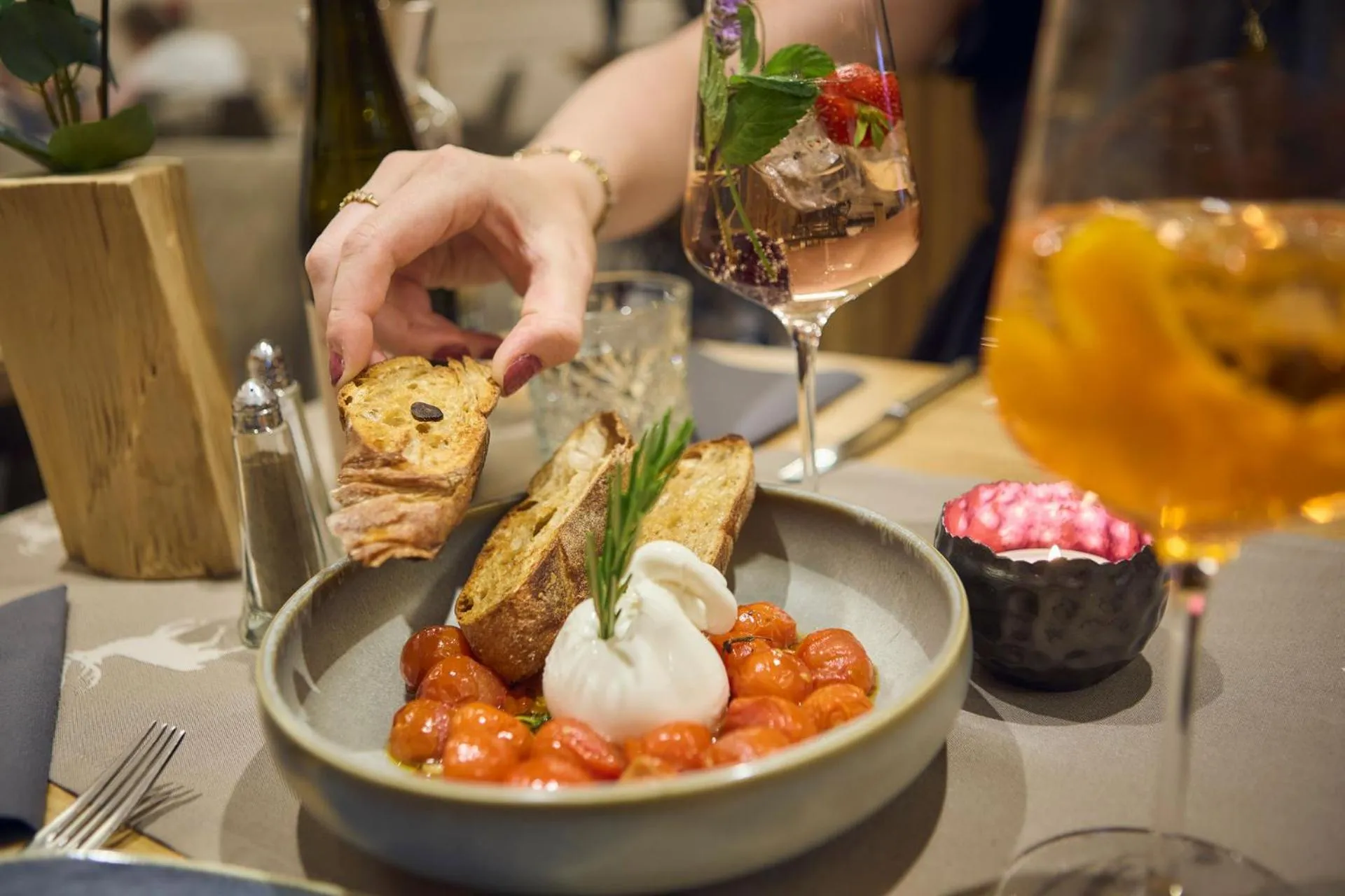 Restaurant/places to eat in Hotel Astrid - Ski In - Ski Out