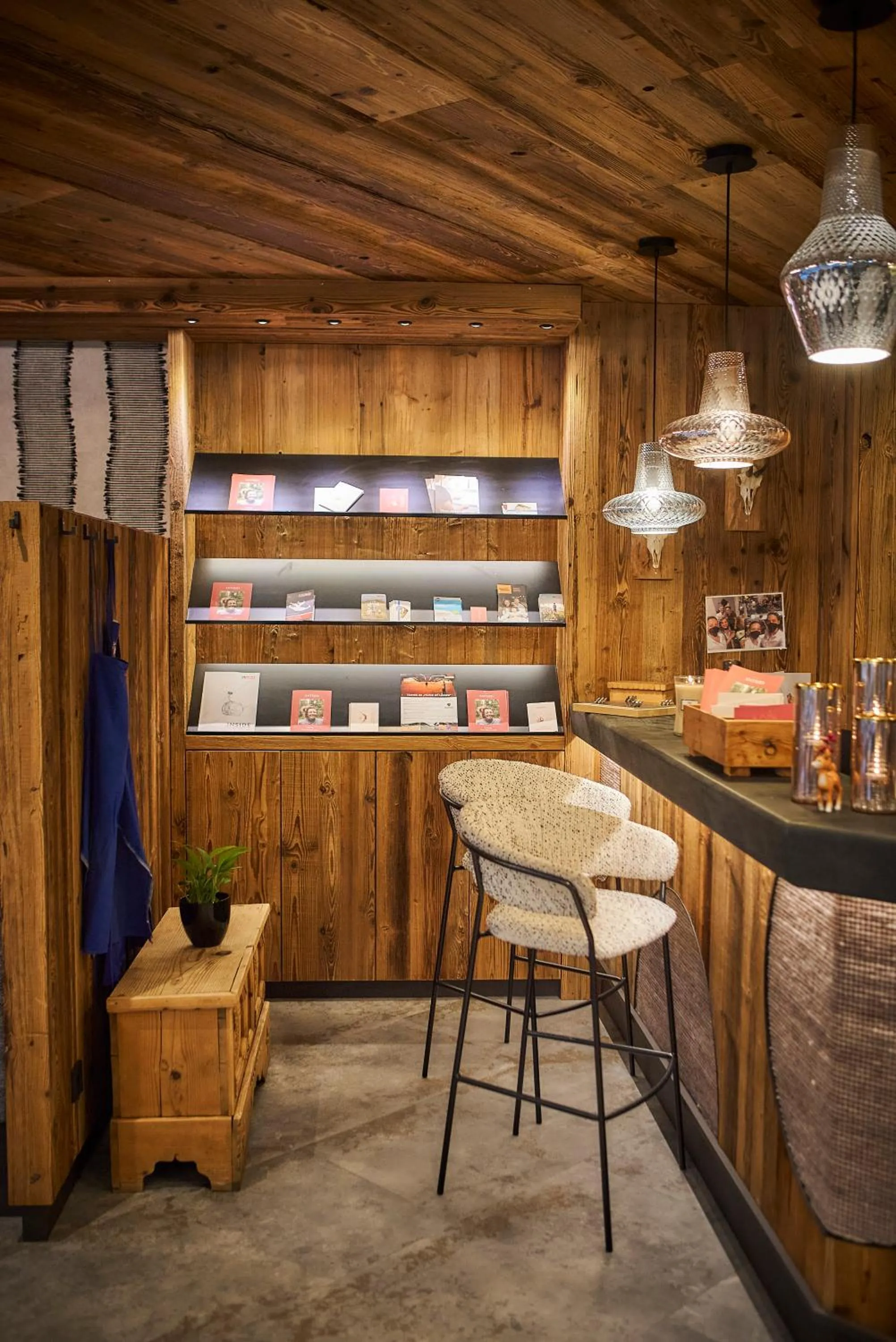 Lobby or reception in Hotel Astrid - Ski In - Ski Out