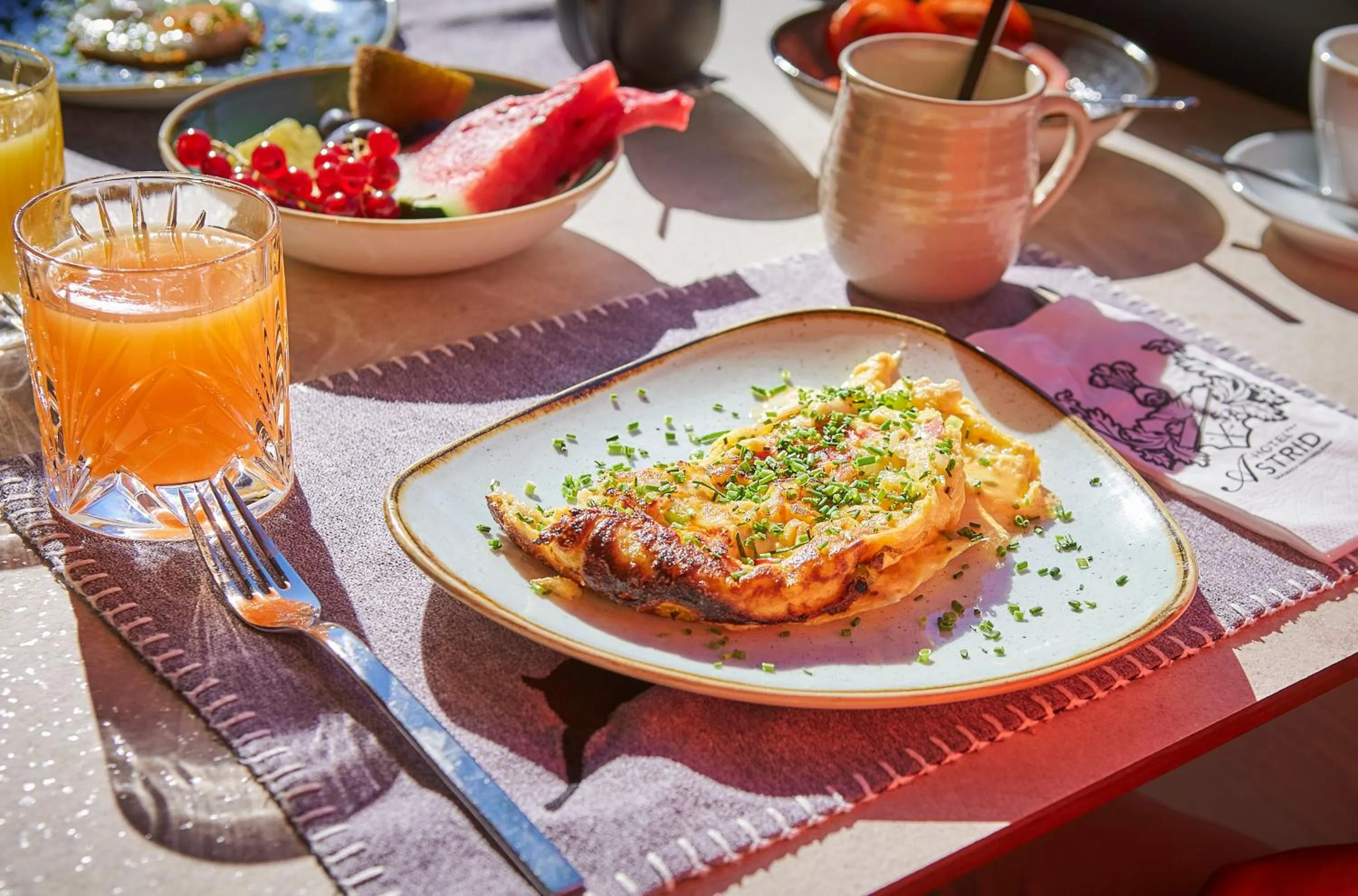 Breakfast in Hotel Astrid - Ski In - Ski Out