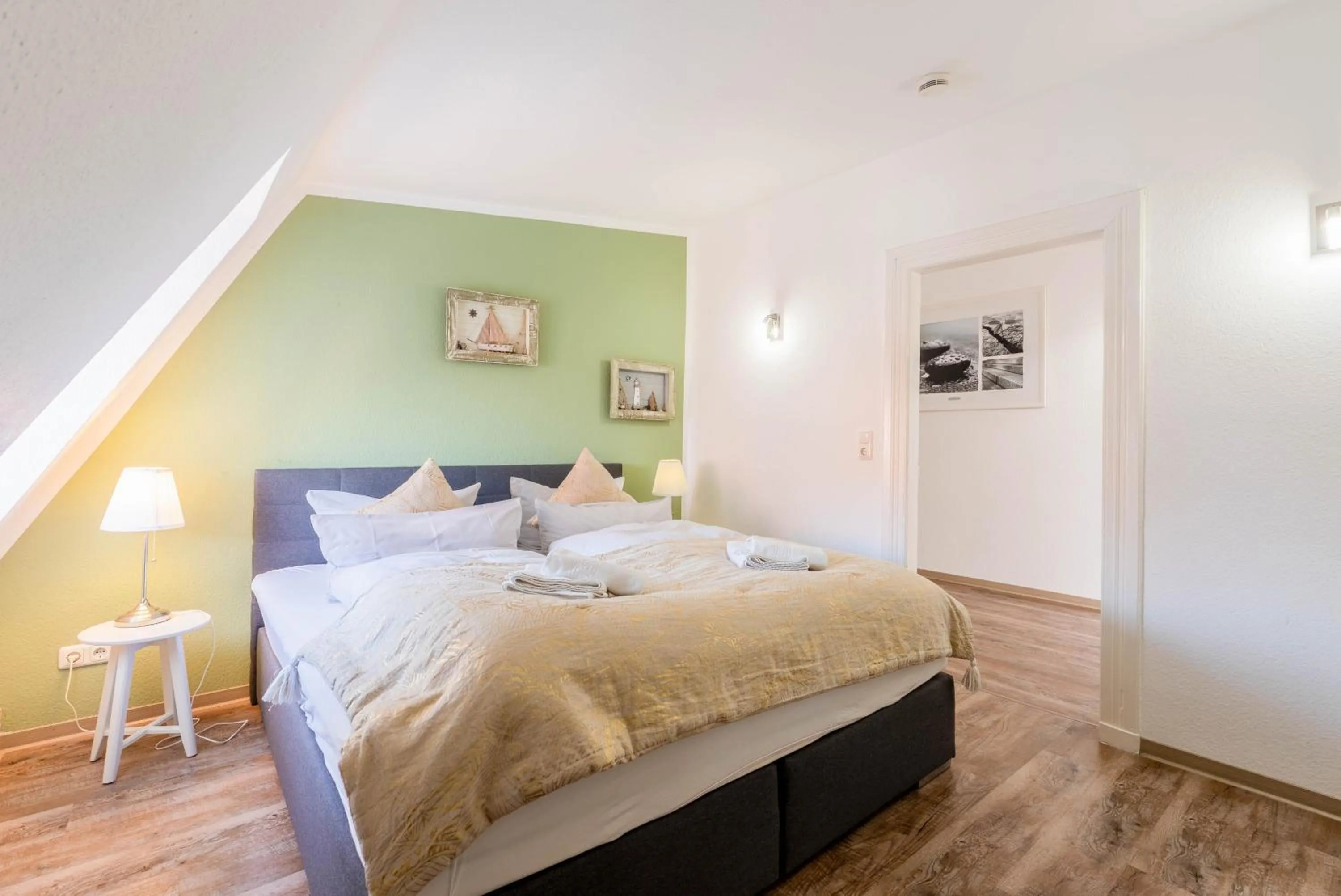 Bedroom, Bed in Hafencity Apartments