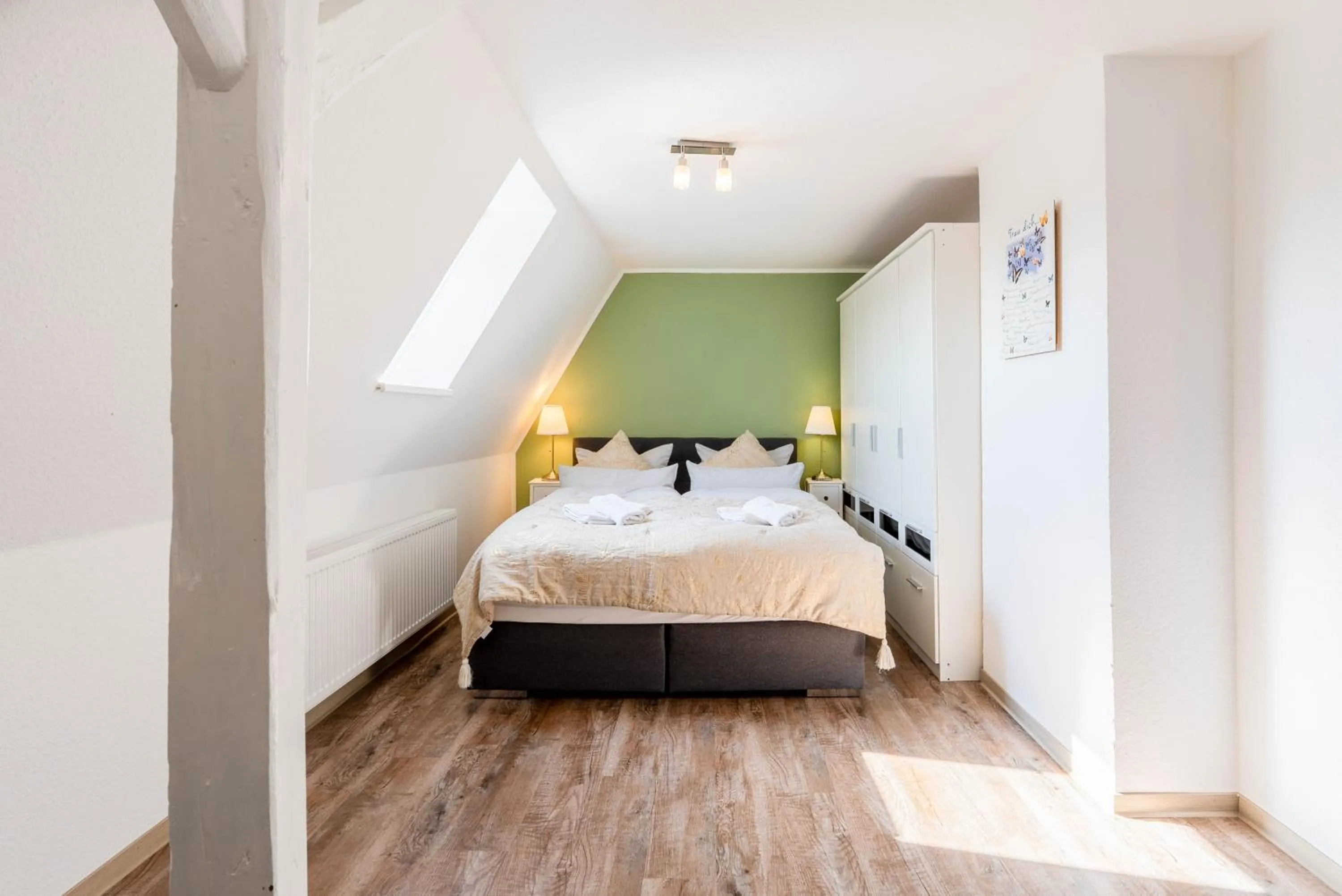 Bedroom, Bed in Hafencity Apartments