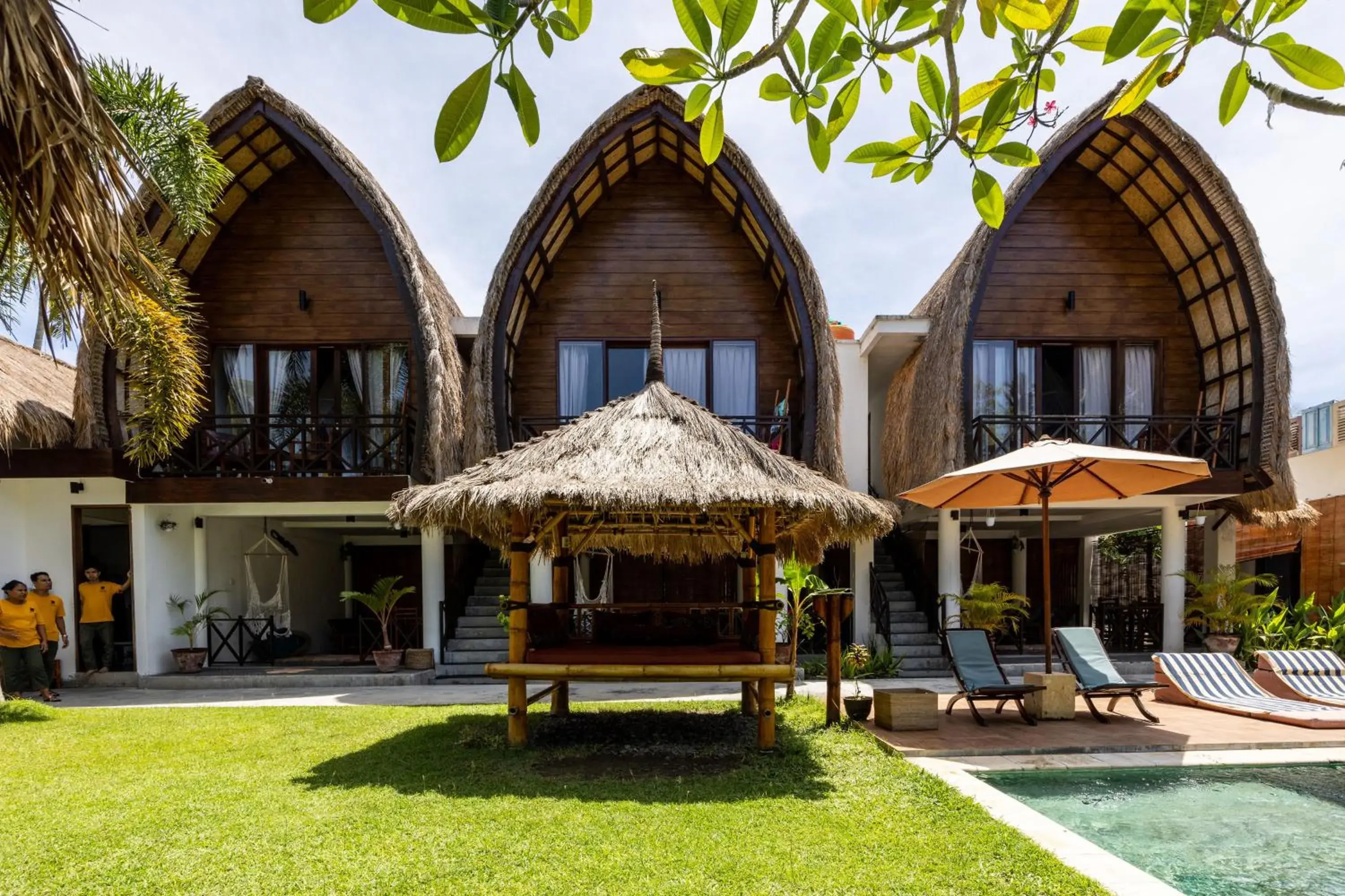 Deluxe Bungalow with Pool View in Martas Windows Deluxe Bungalow with Pool View in Martas Windows