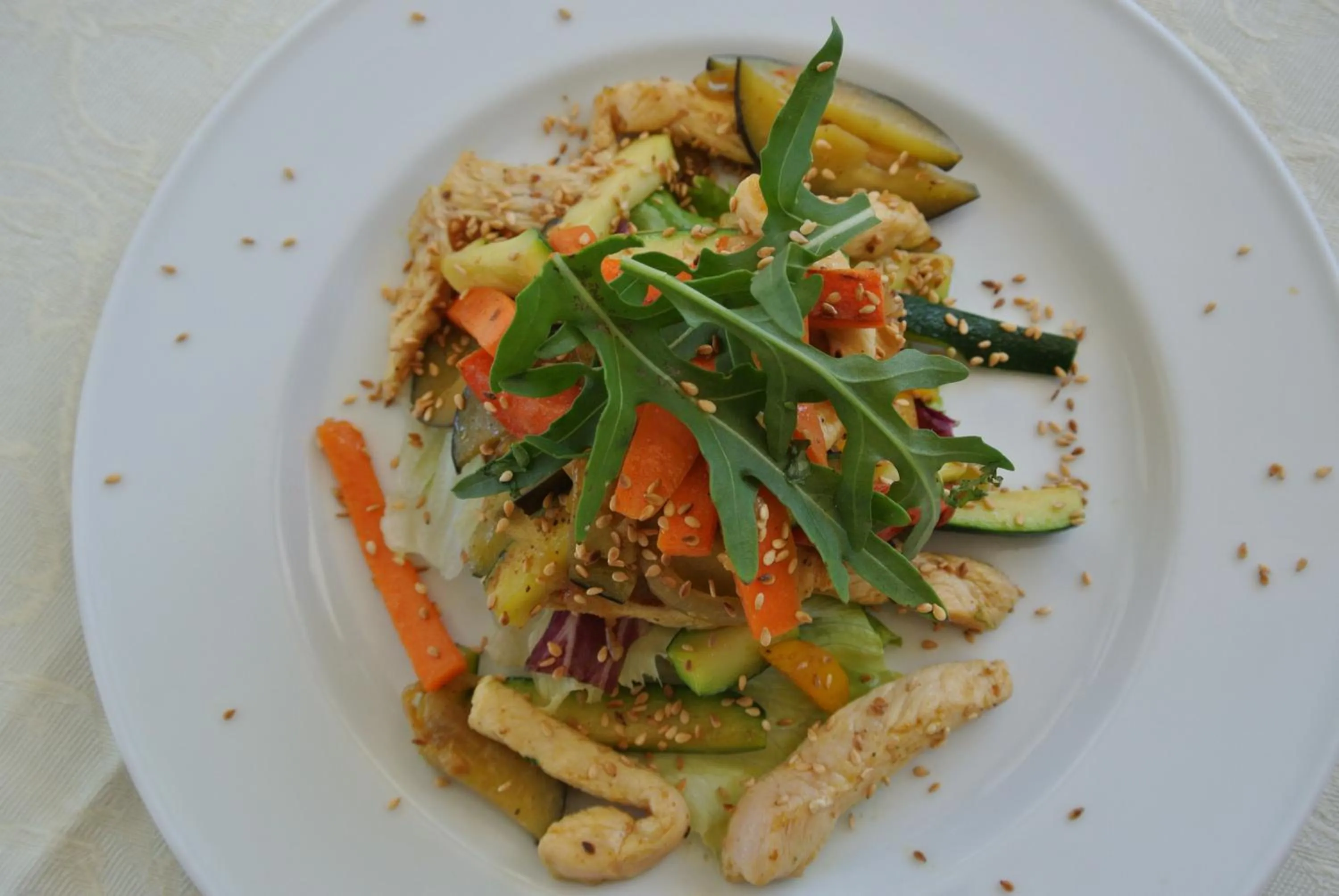 Food close-up in Hotel Bologna