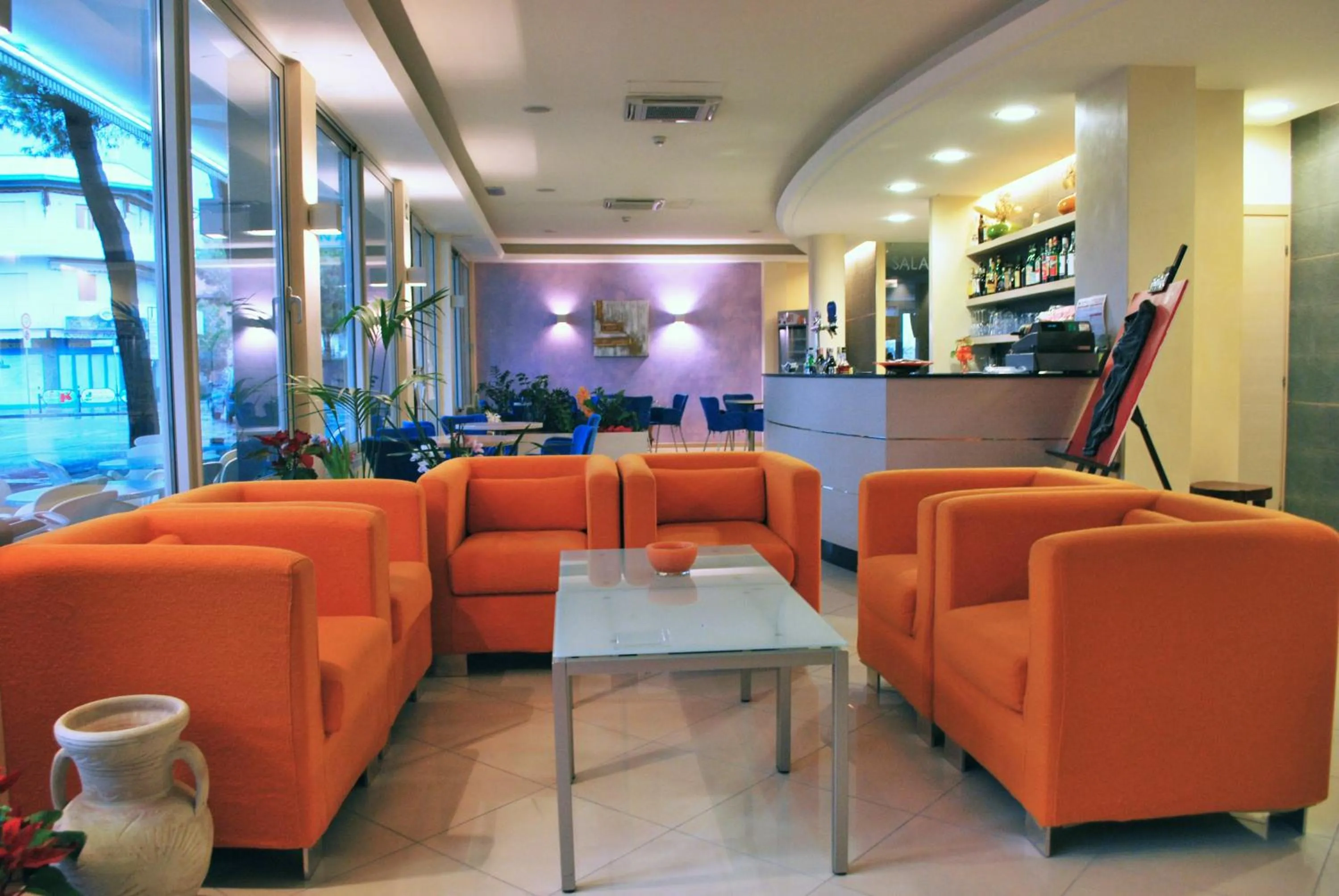 Lounge or bar in Hotel Bologna