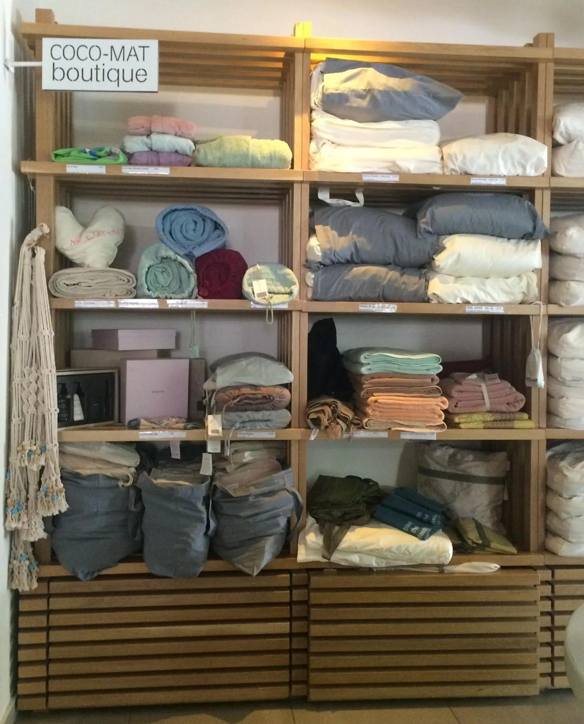 On-site shops in Coco-Mat Hotel Nafsika