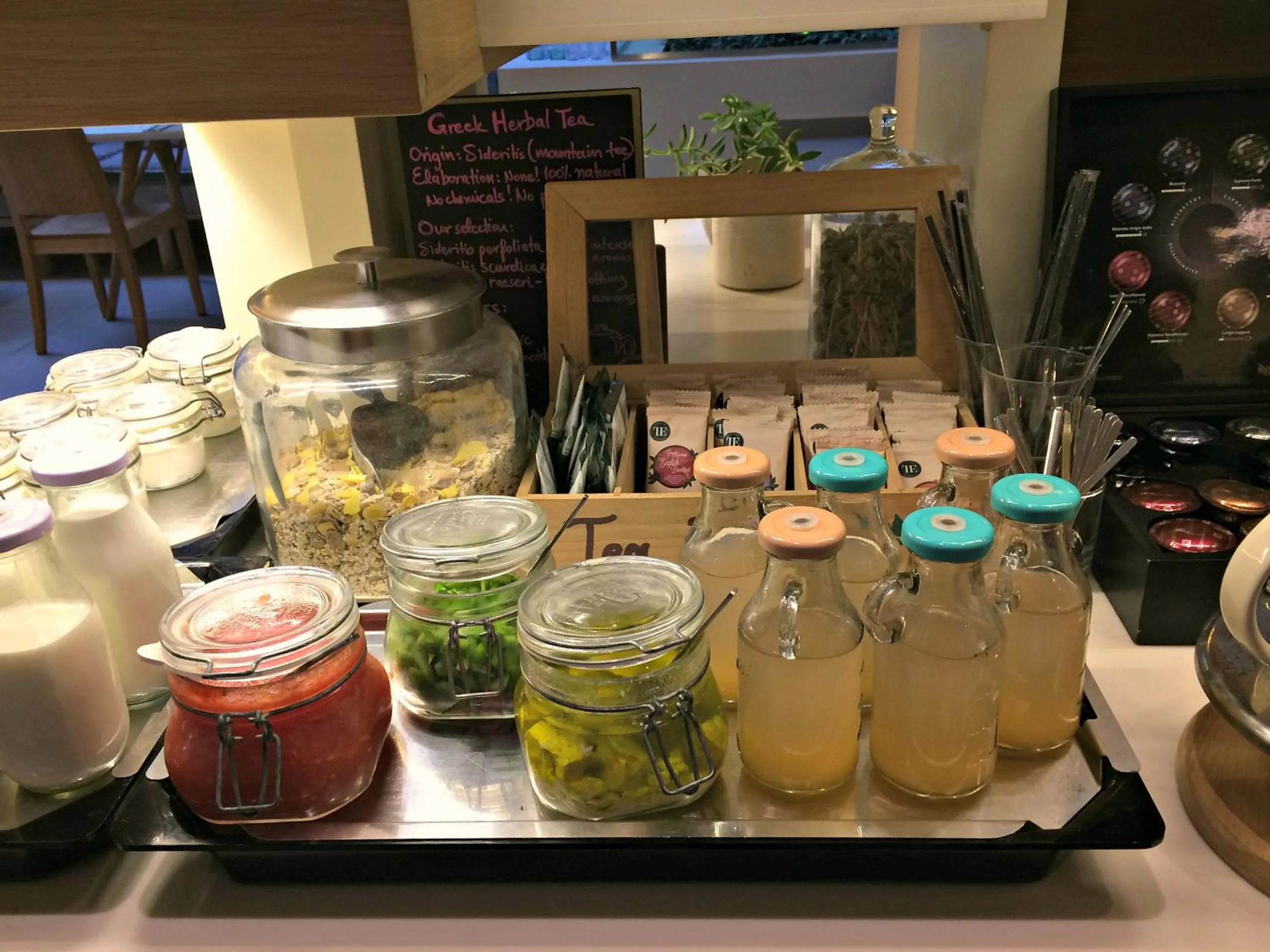 Breakfast in Coco-Mat Hotel Nafsika