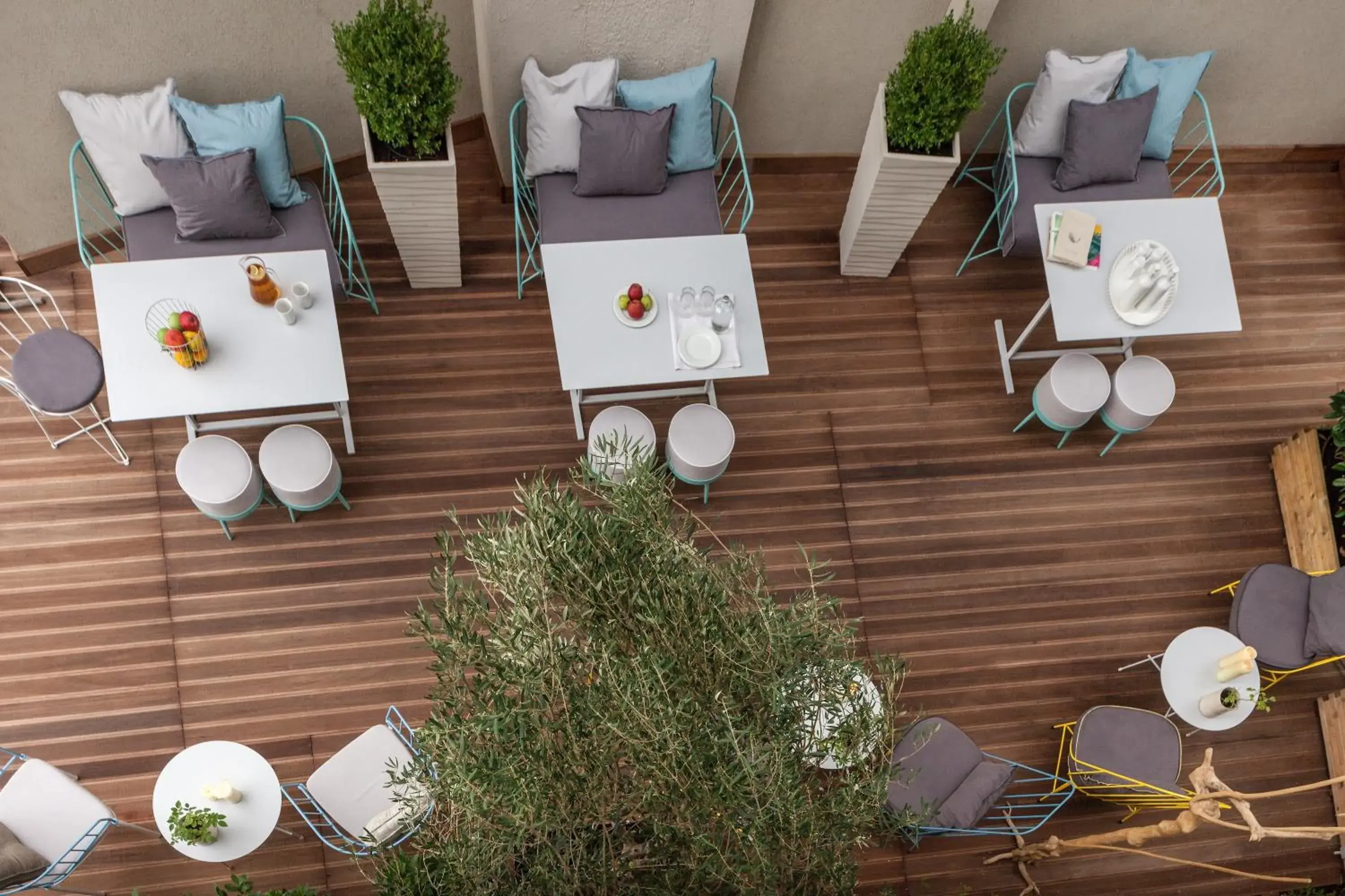 Bird's eye view in Coco-Mat Hotel Nafsika Bird's eye view in Coco-Mat Hotel Nafsika