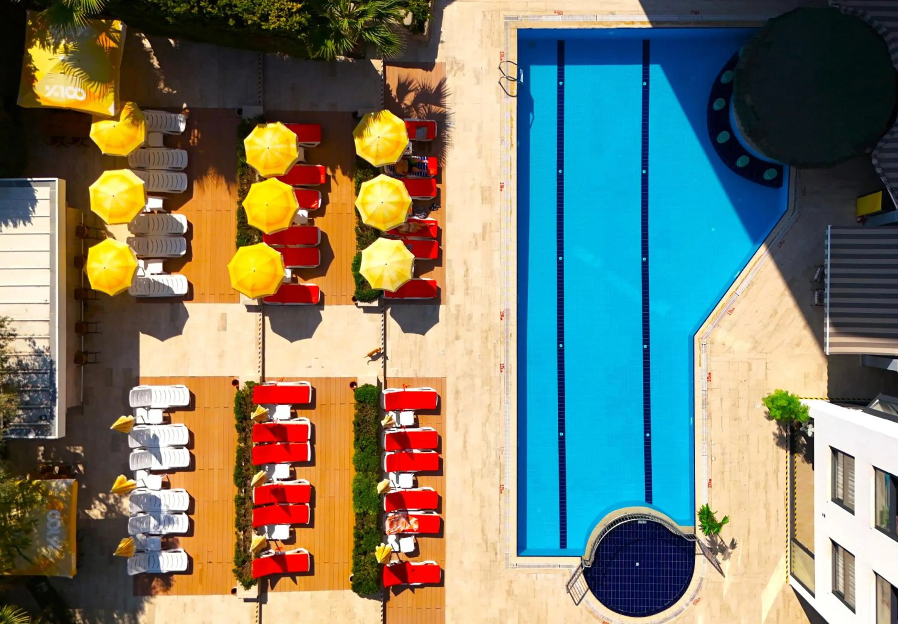 Swimming pool in Happy Apart Hotel