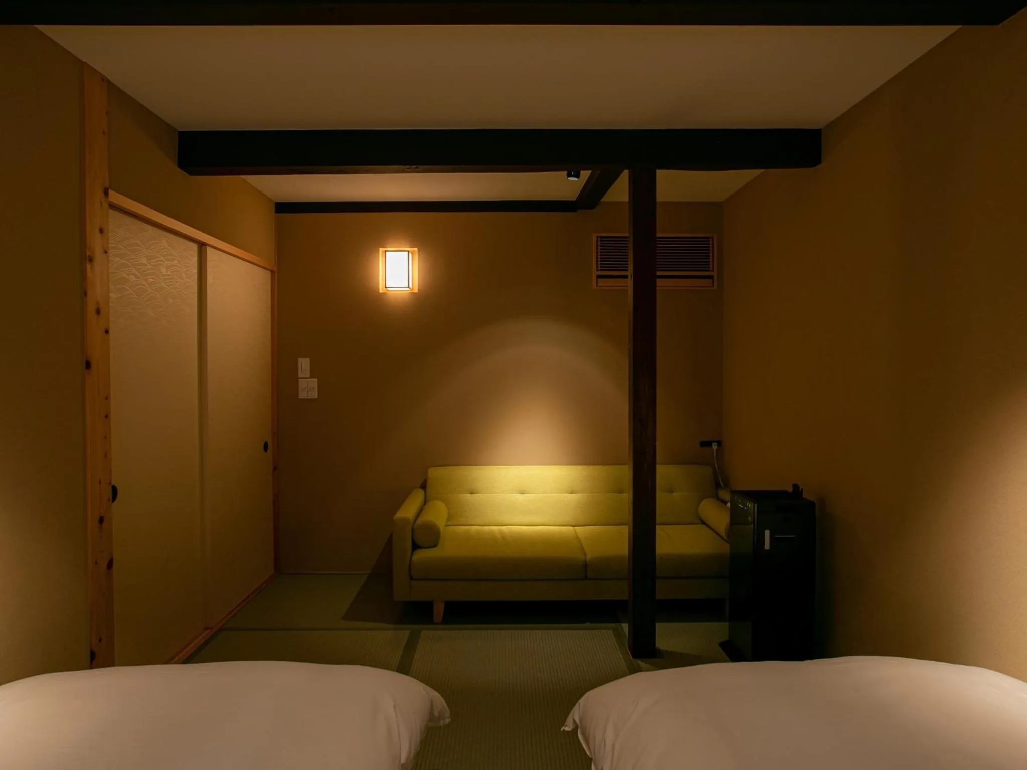 Bedroom, Bed in Shirasagi Kyoto