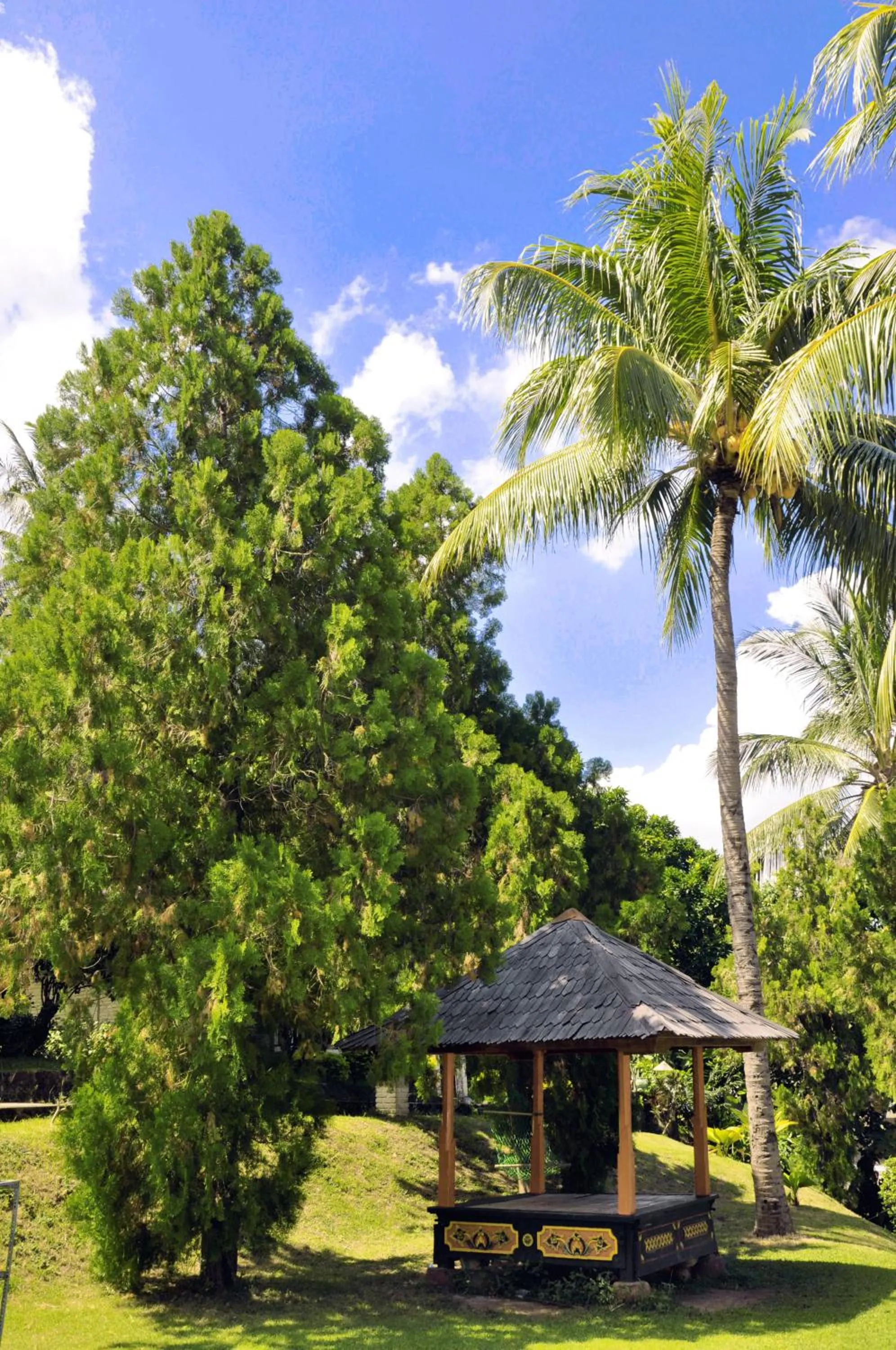 Garden in Puri Bunga Beach Cottages