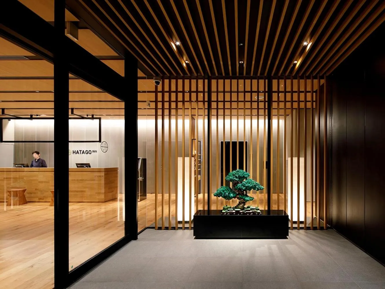 Lobby or reception in HATAGO INN Shizuoka Yoshida IC