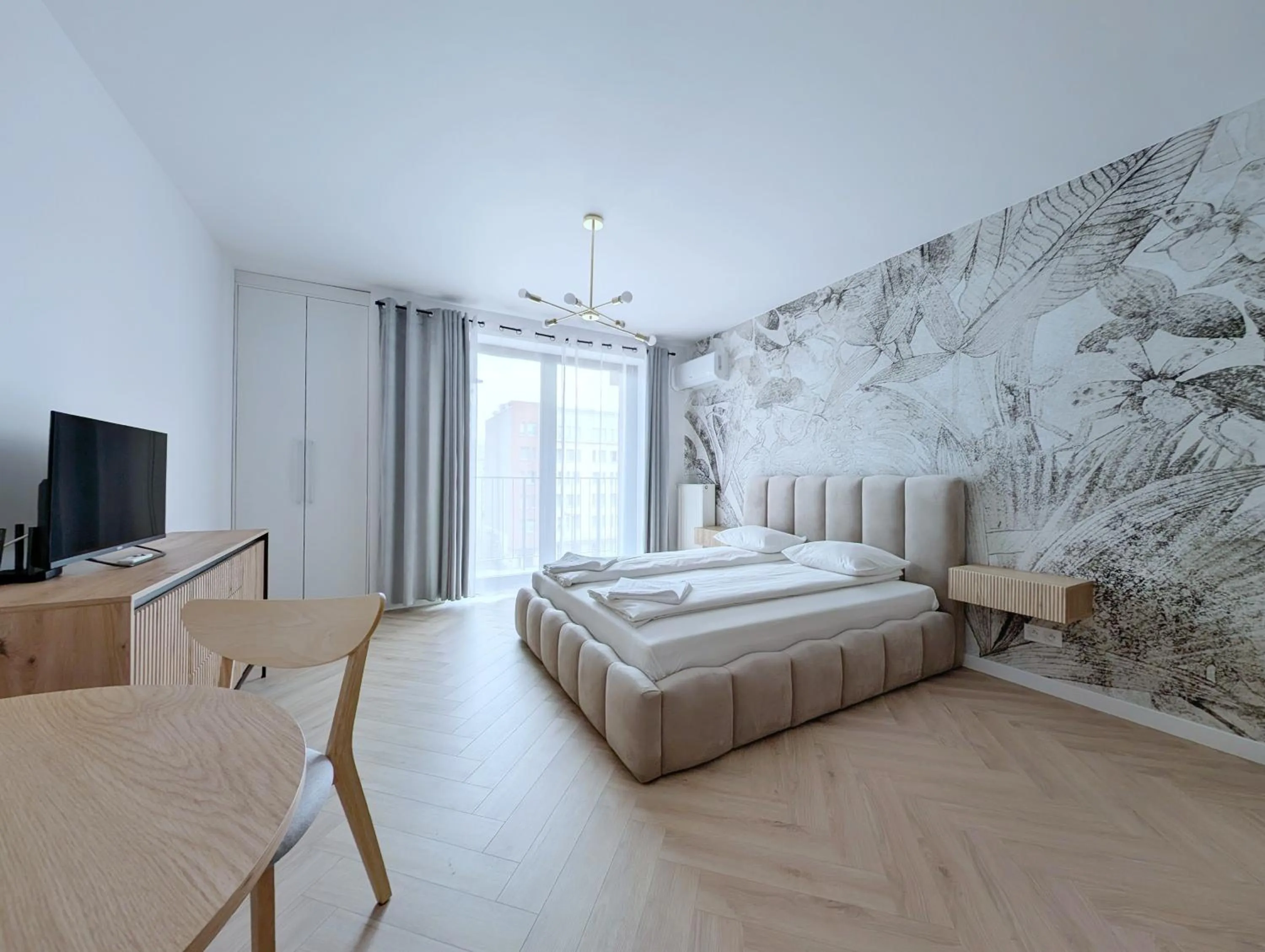 Bed in Turnau City Aparthotel