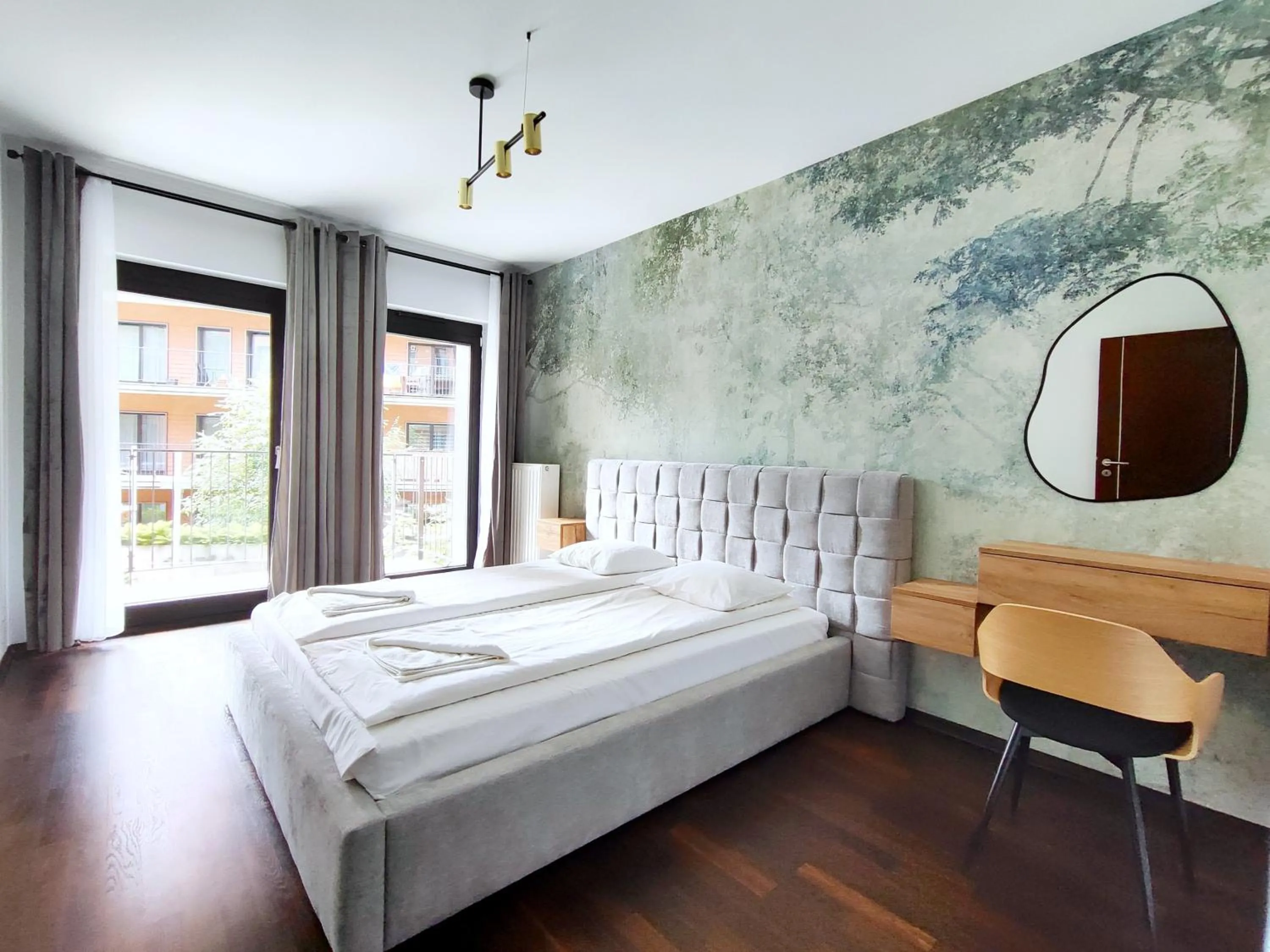 Bedroom, Bed in Turnau City Aparthotel