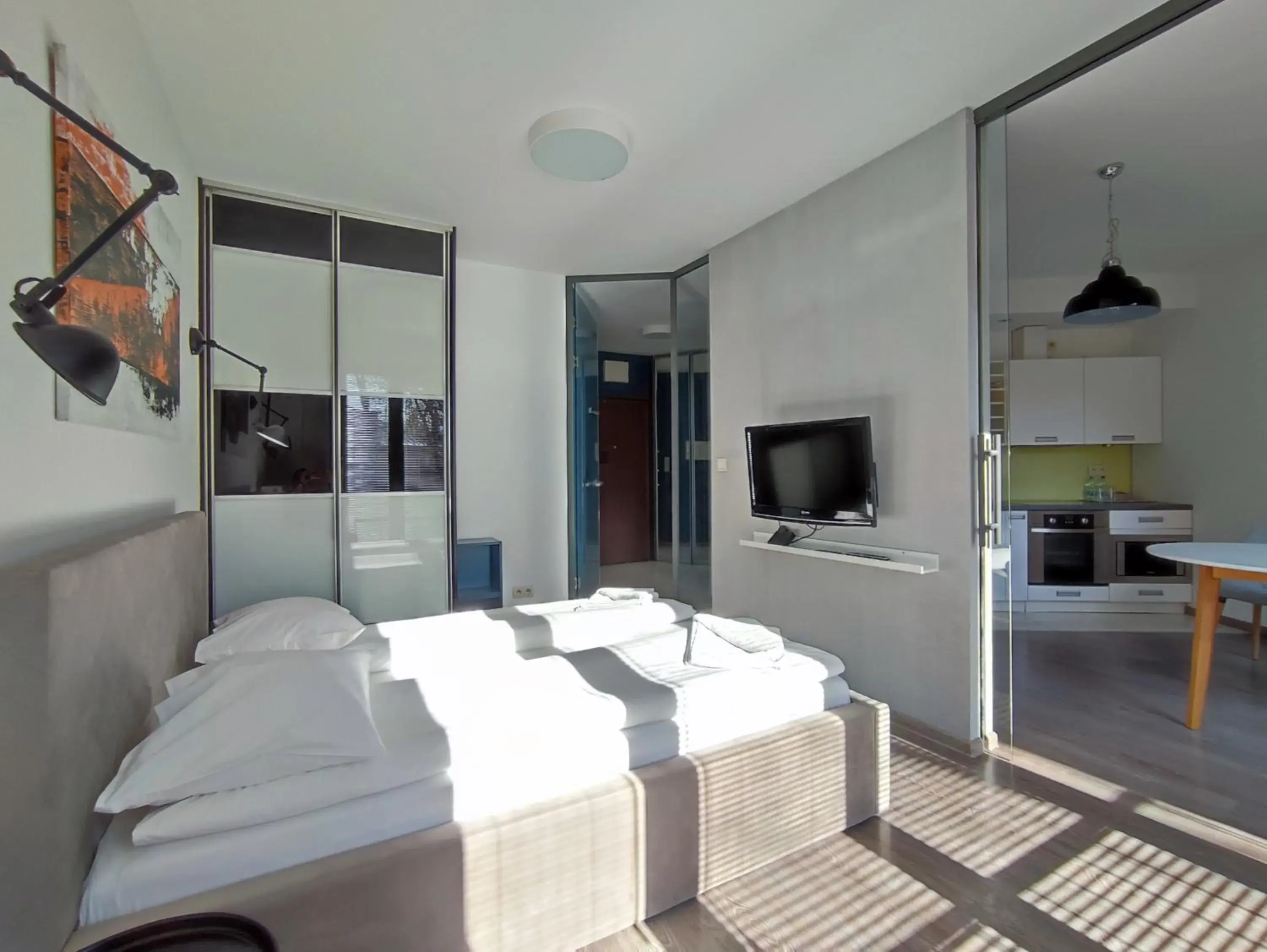 Bed in Turnau City Aparthotel Bed in Turnau City Aparthotel