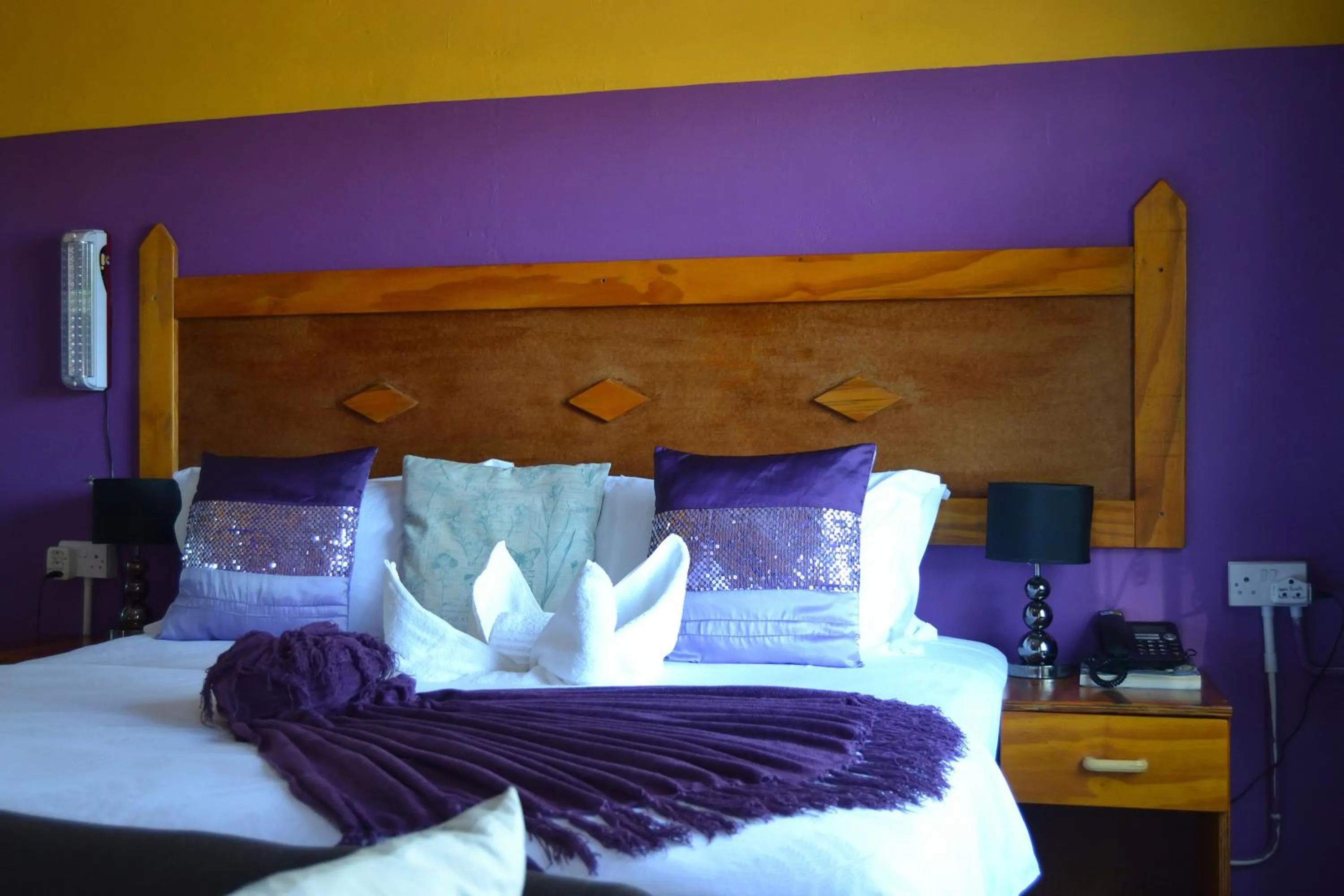 Bed in Seelo Guest Accommodation