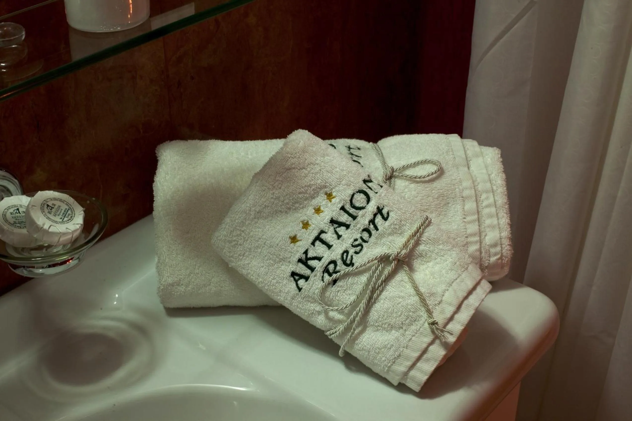 Bathroom in Aktaion Resort