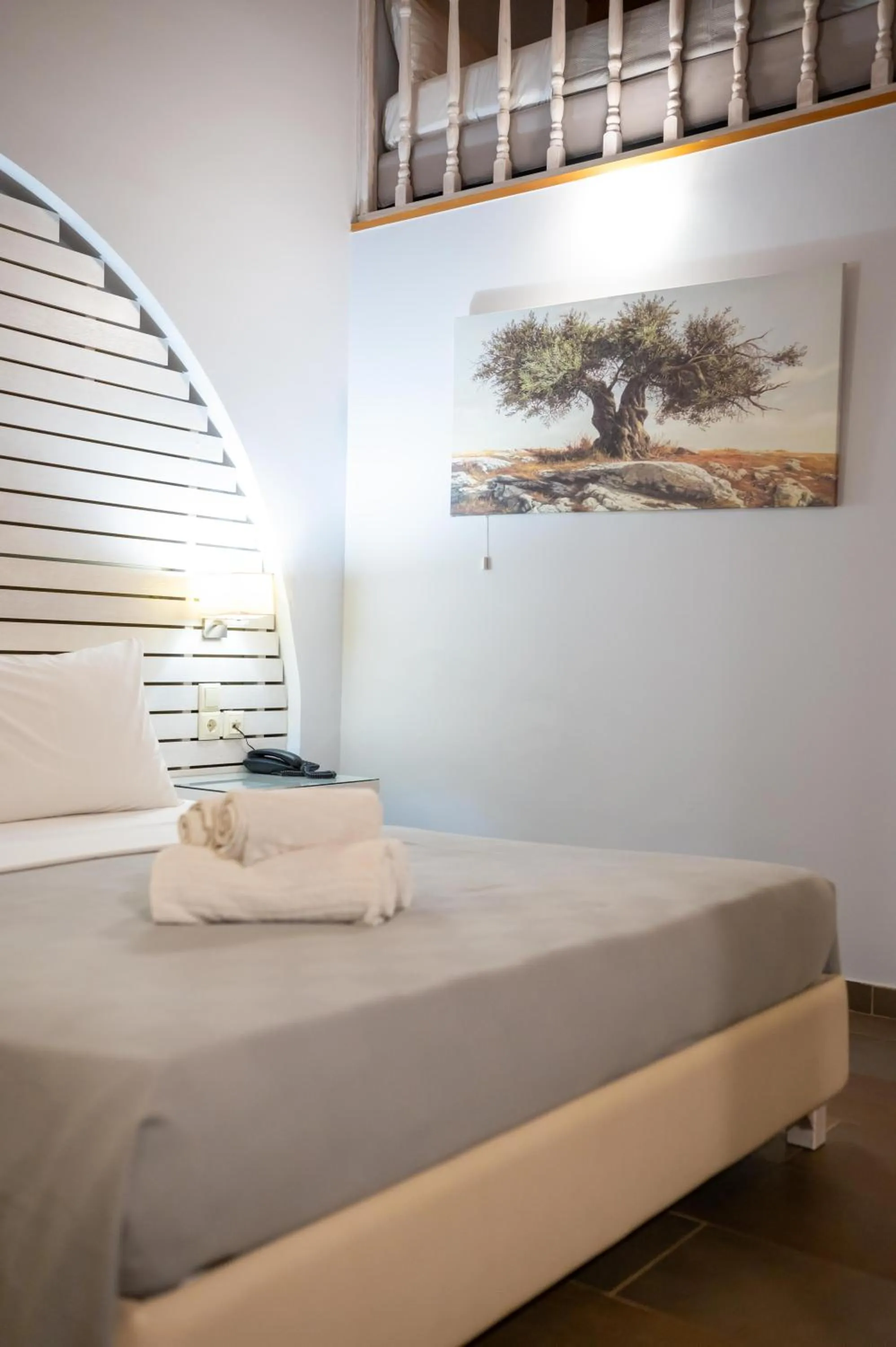 Bed in Aktaion Resort