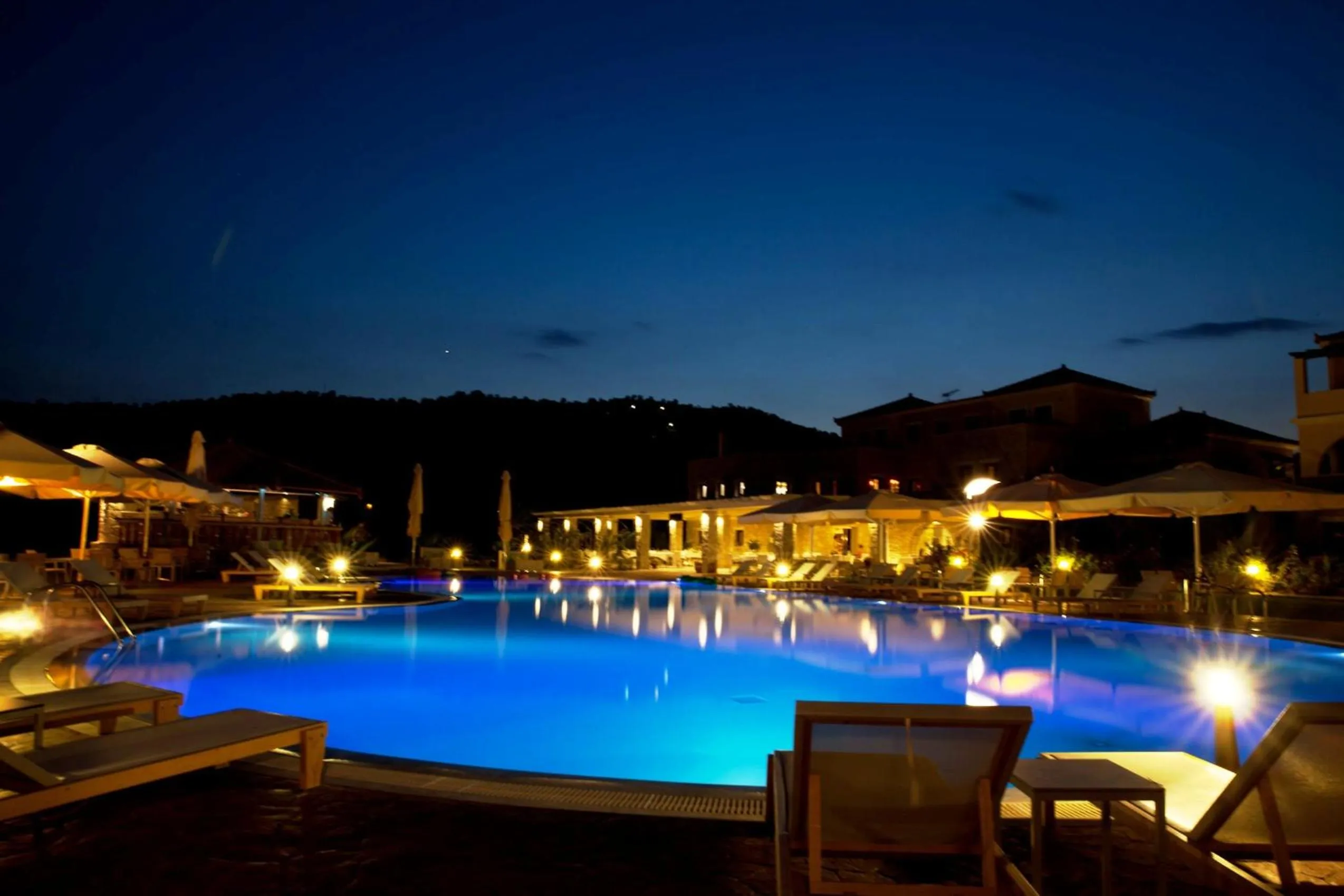 Facade/entrance in Aktaion Resort