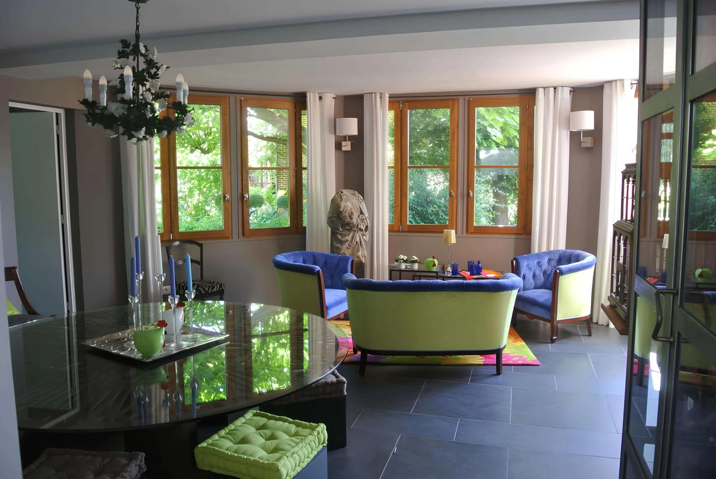 Living room in Comme une parenthèse au coeur des hortillonnages