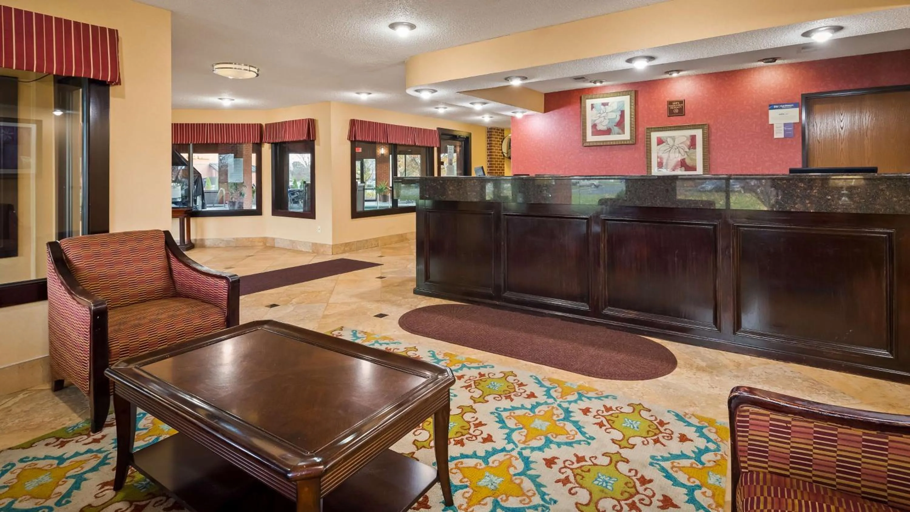 Lobby or reception in Best Western Canal Winchester Inn-Columbus South East