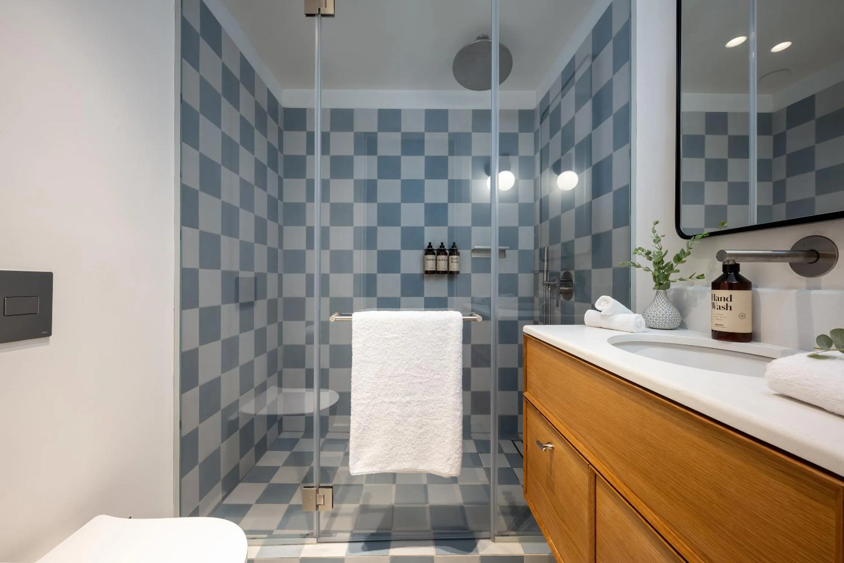 Shower in master Mazeh