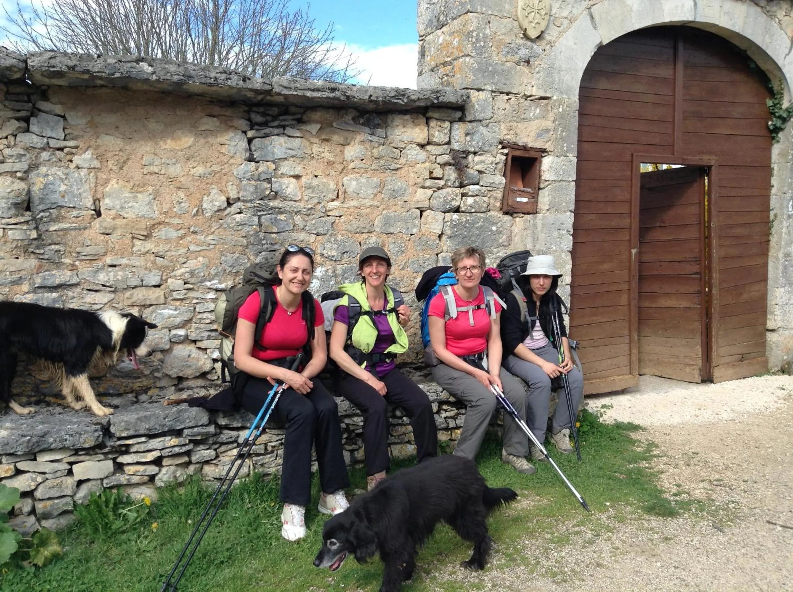 Hiking in les roulottes du LOT