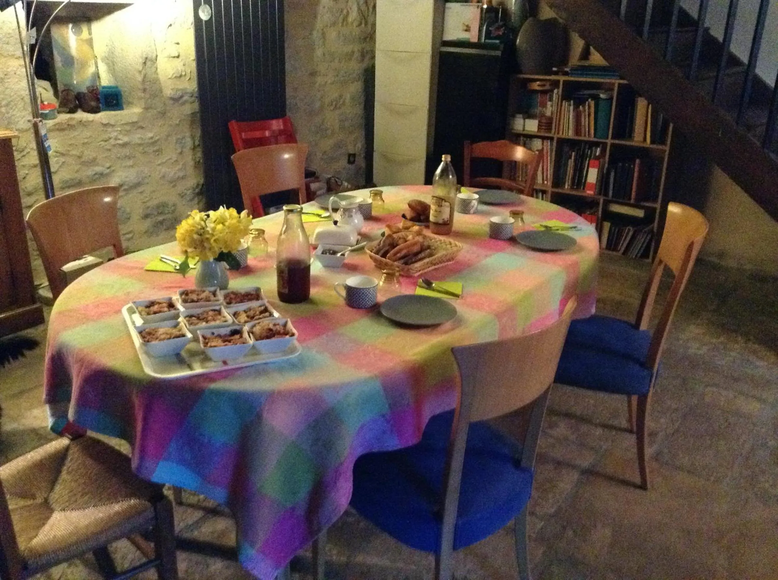 Breakfast in les roulottes du LOT