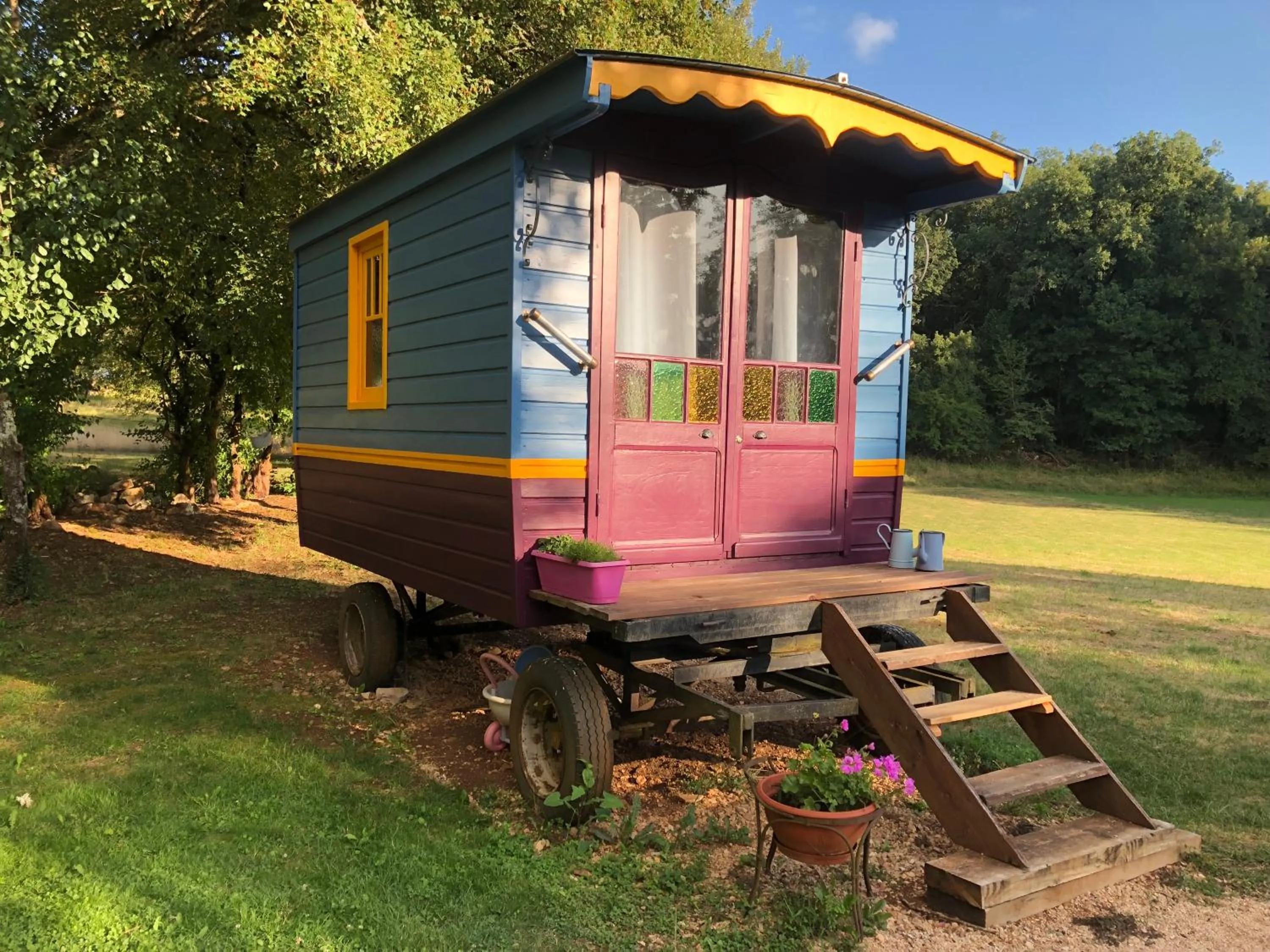 Bed in les roulottes du LOT