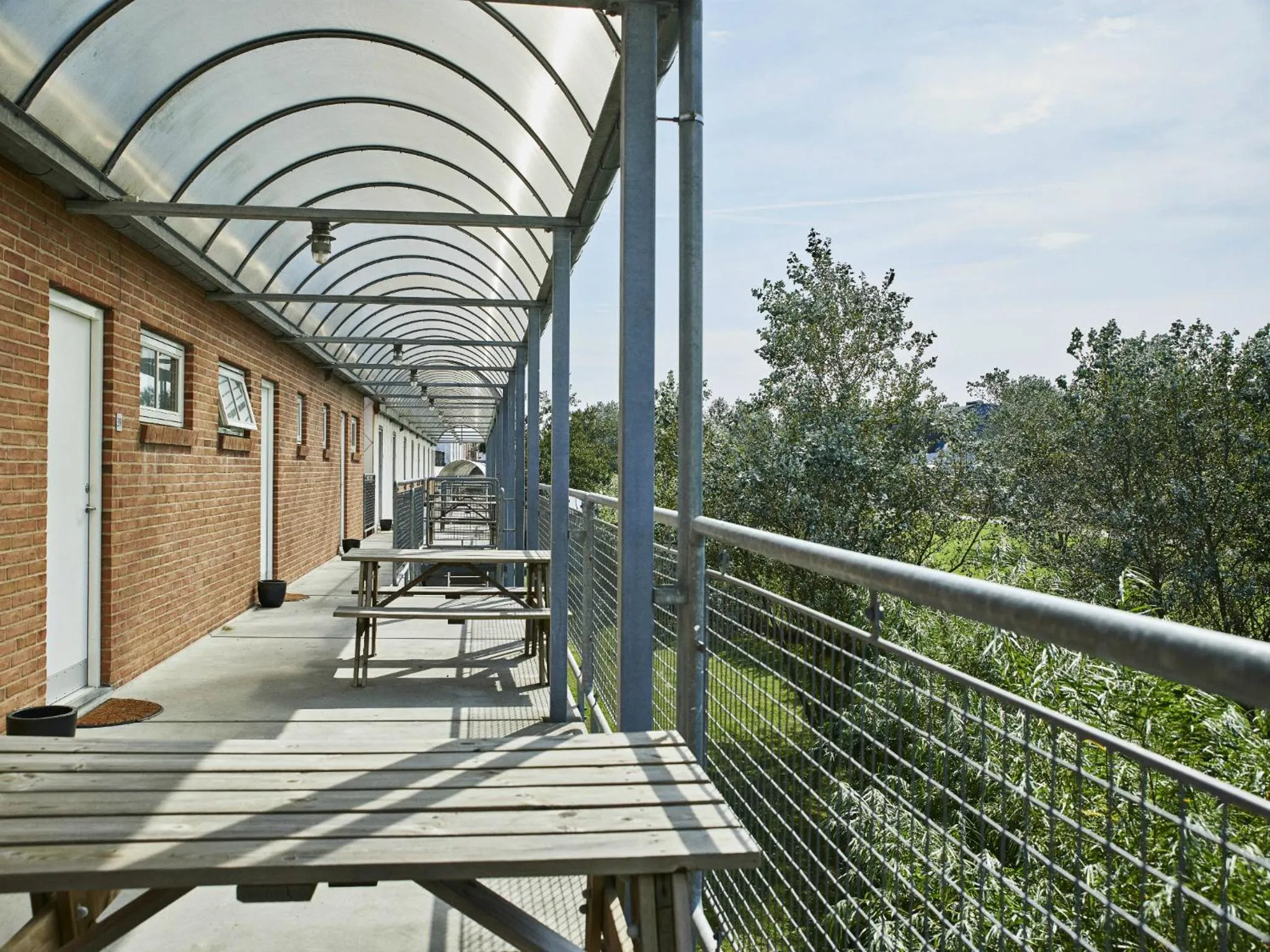 Natural landscape in Hostel Herning