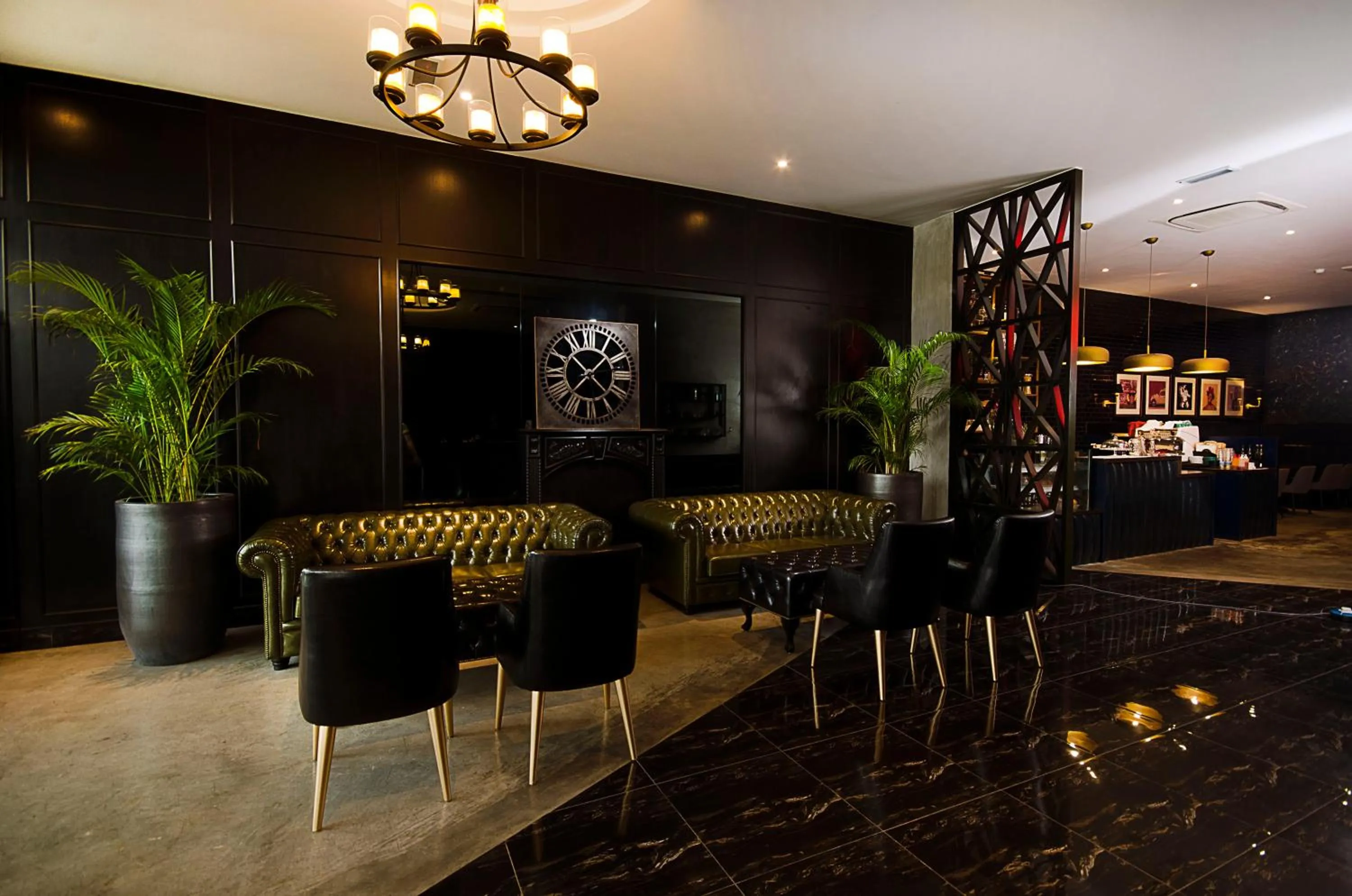 Seating area in Palm Hotel Ipoh