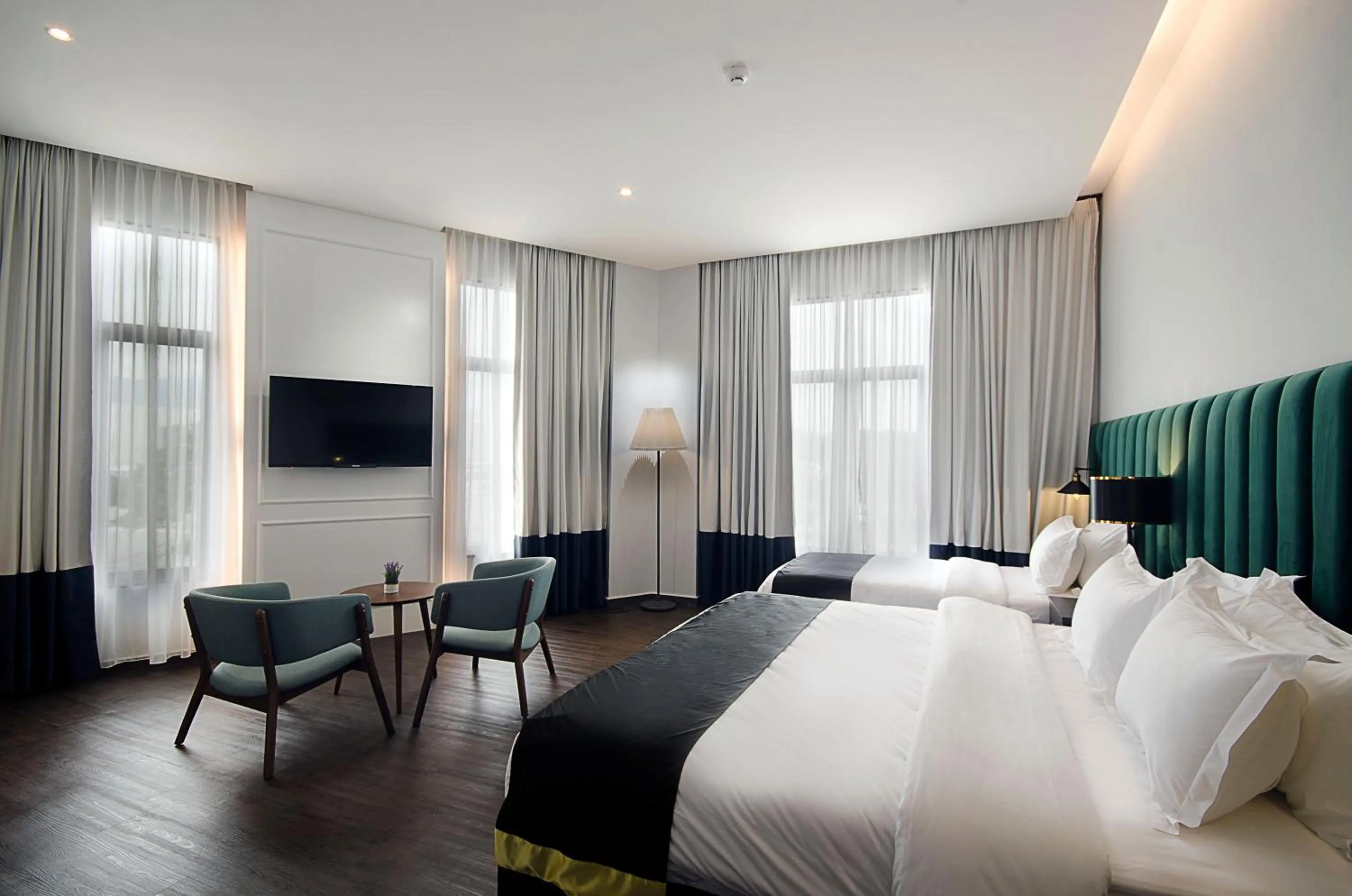 Bed in Palm Hotel Ipoh