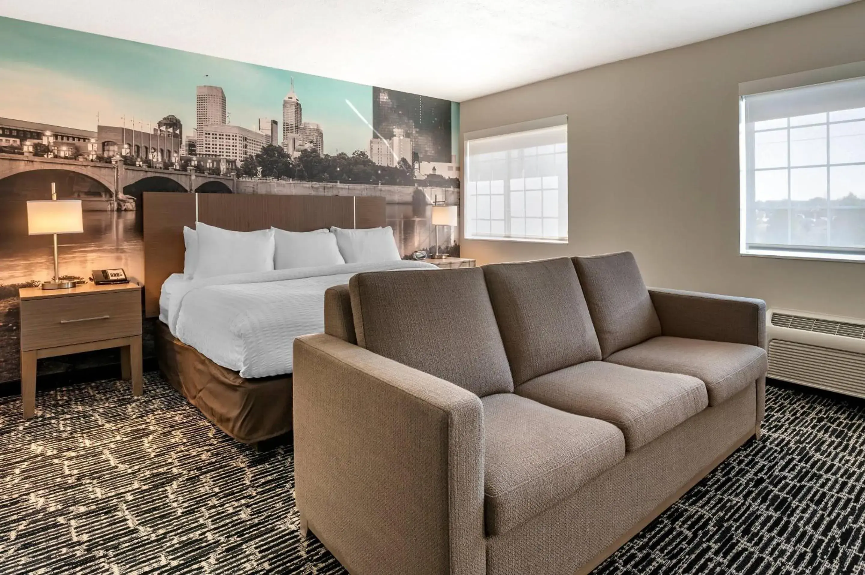 Bedroom, Bed in Clarion Pointe Indianapolis Airport Bedroom, Bed in Clarion Pointe Indianapolis Airport