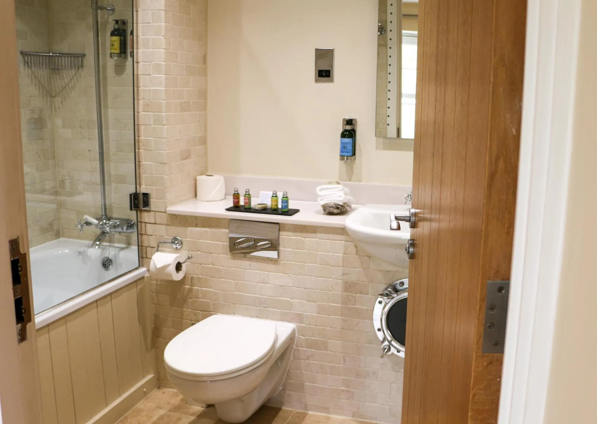 Shower in South Sands Hotel