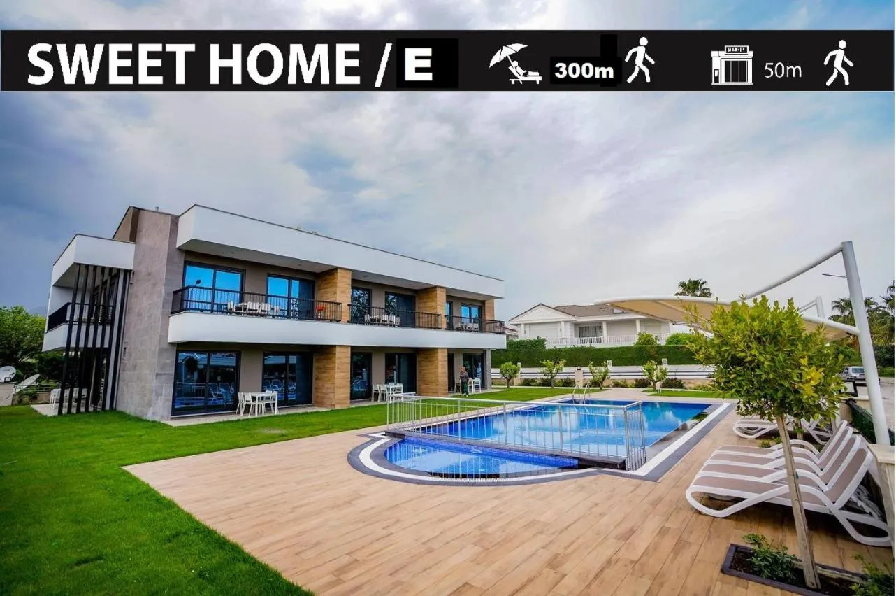 Text overlay in Sweet Home Kemer Apartments