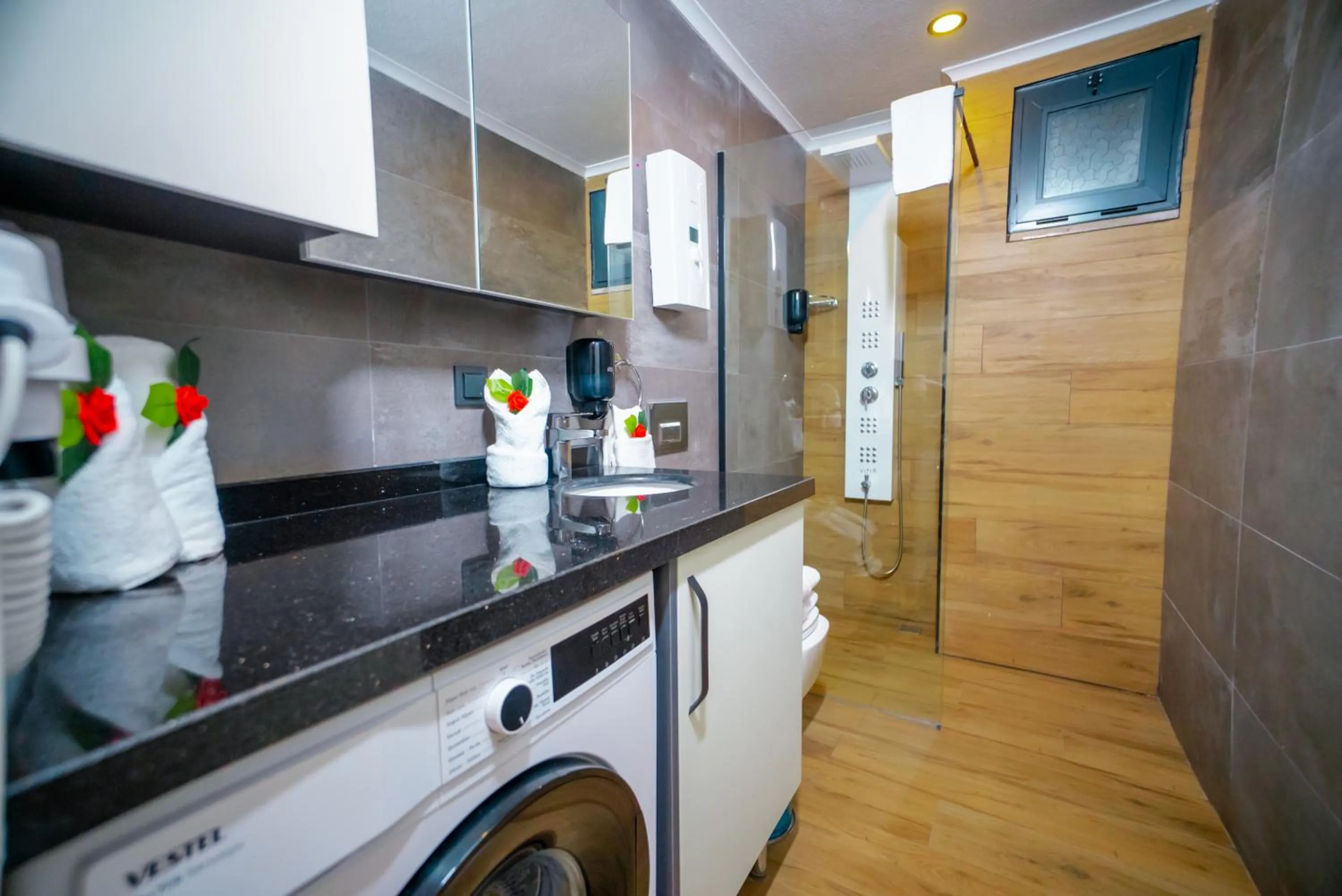 Bathroom in Sweet Home Kemer Apartments