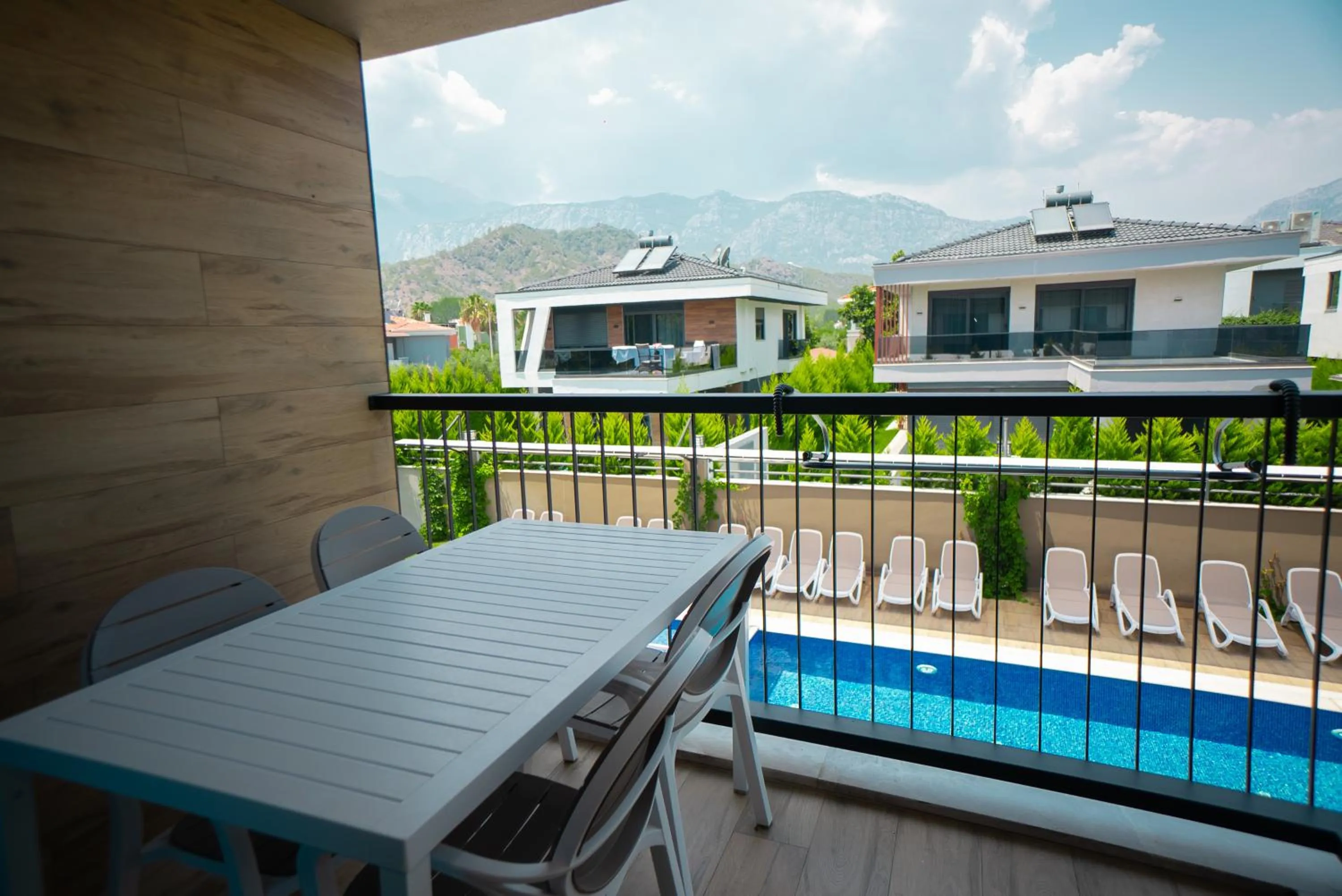 Balcony/Terrace in Sweet Home Kemer Apartments