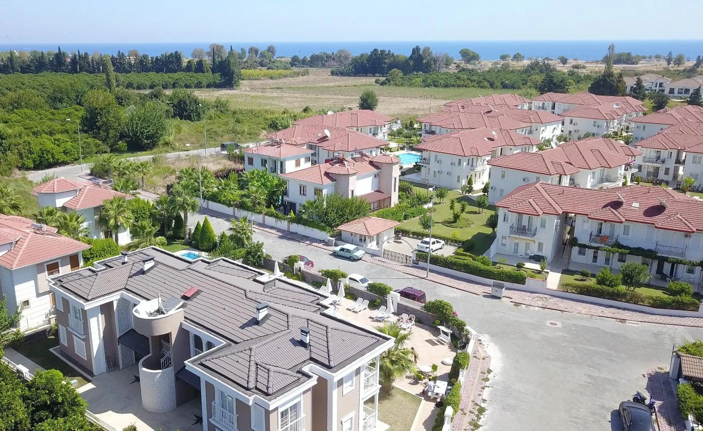 Landmark view in Sweet Home Kemer Apartments