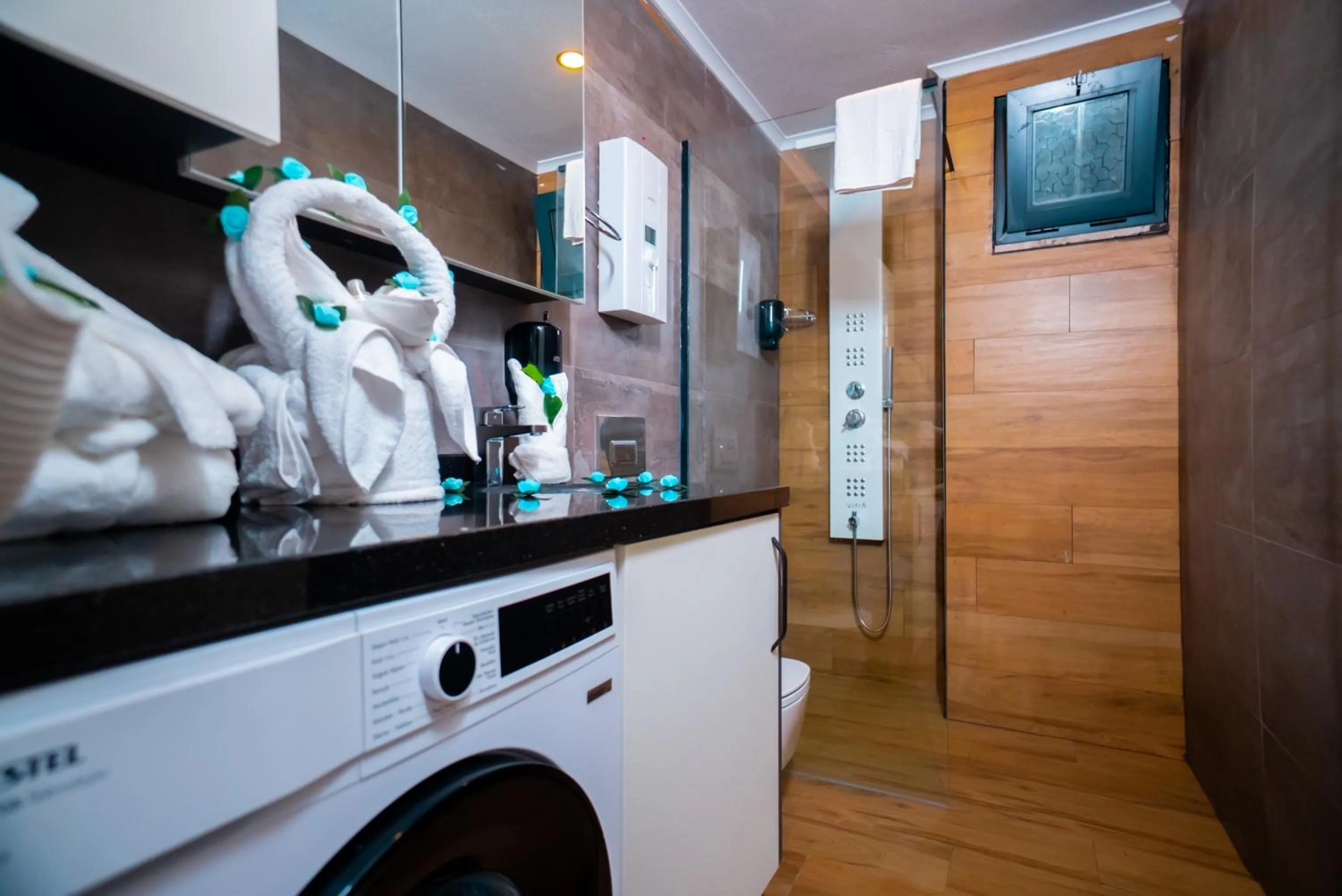 Bathroom in Sweet Home Kemer Apartments