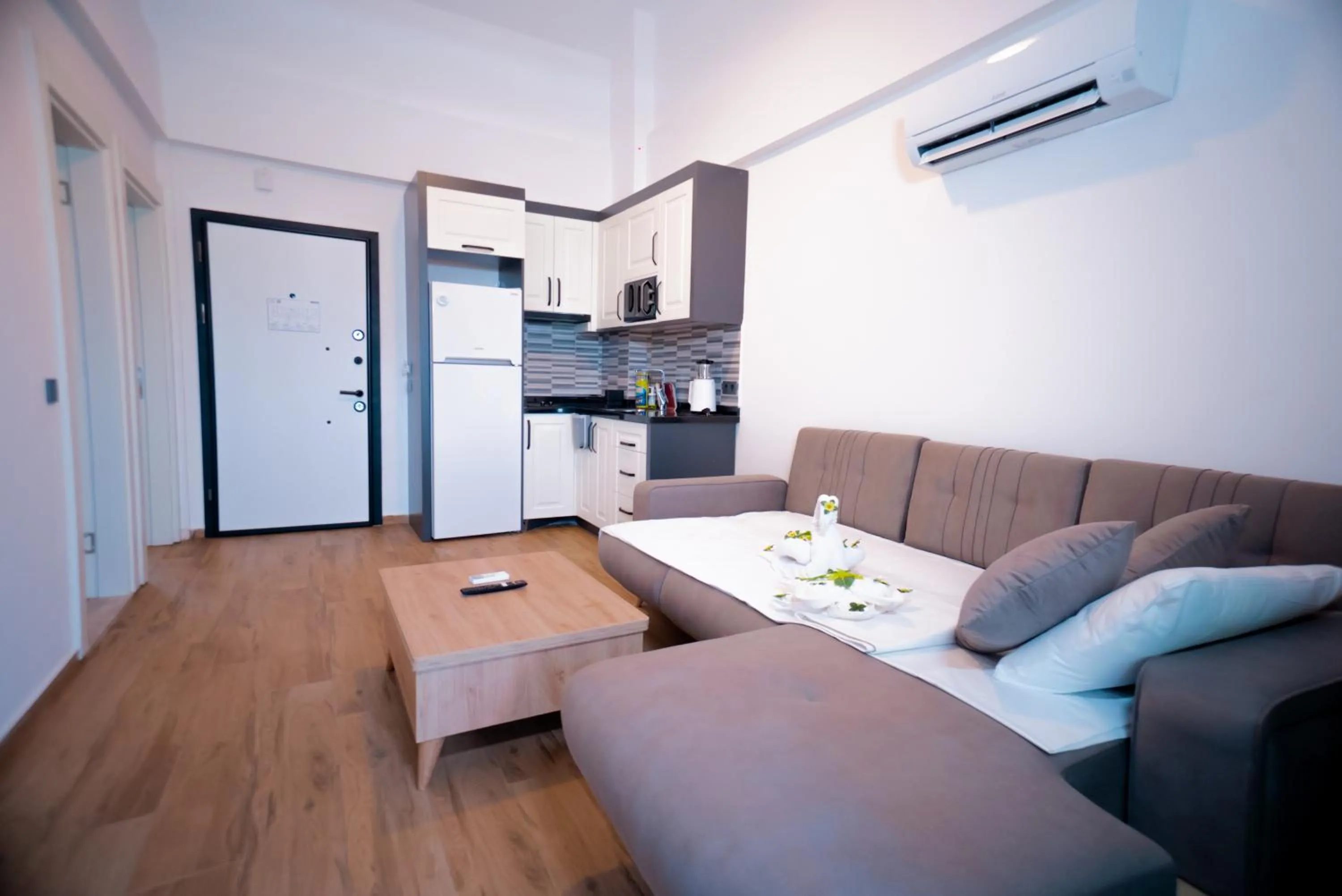 Seating area in Sweet Home Kemer Apartments