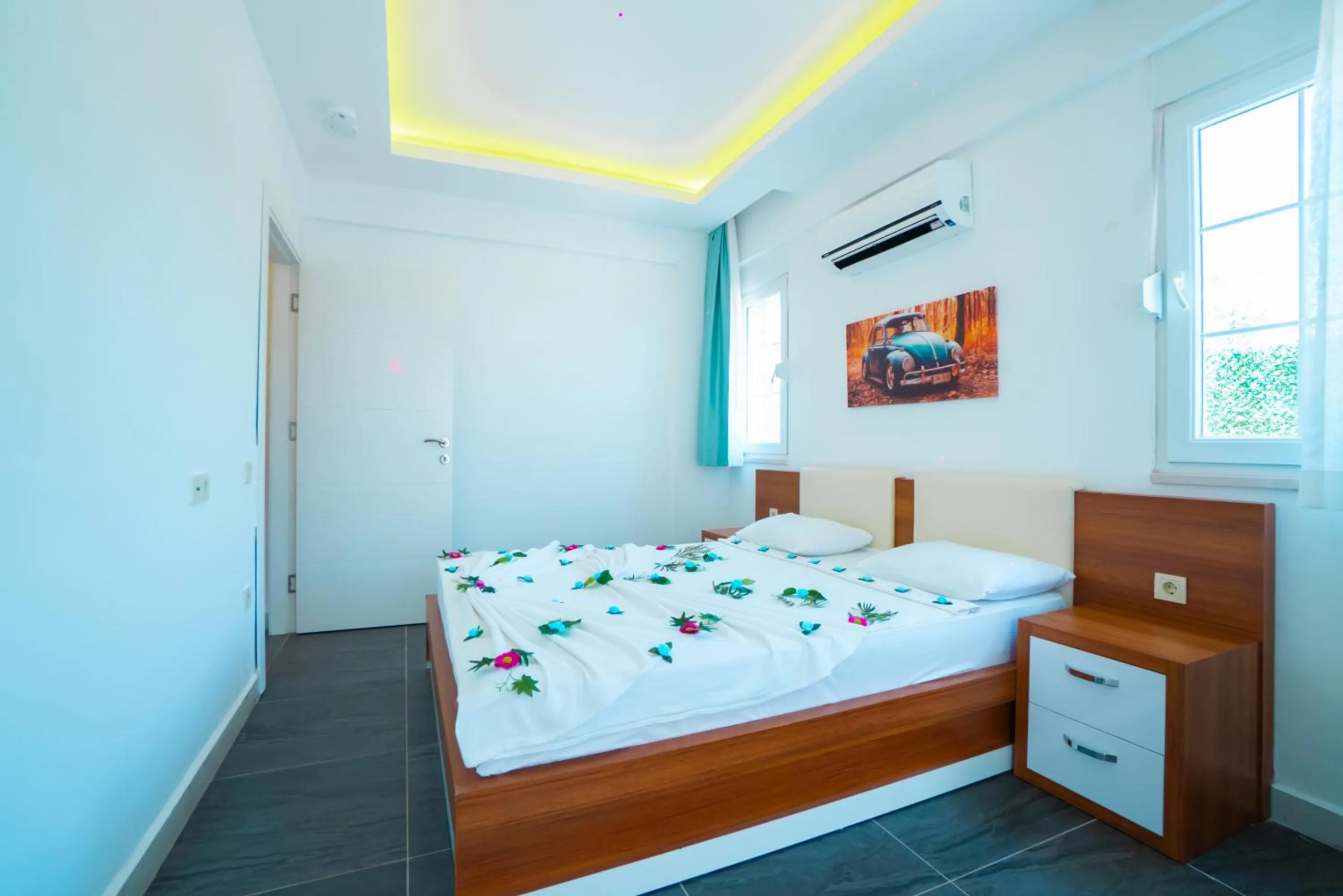 Bedroom, Bed in Sweet Home Kemer Apartments