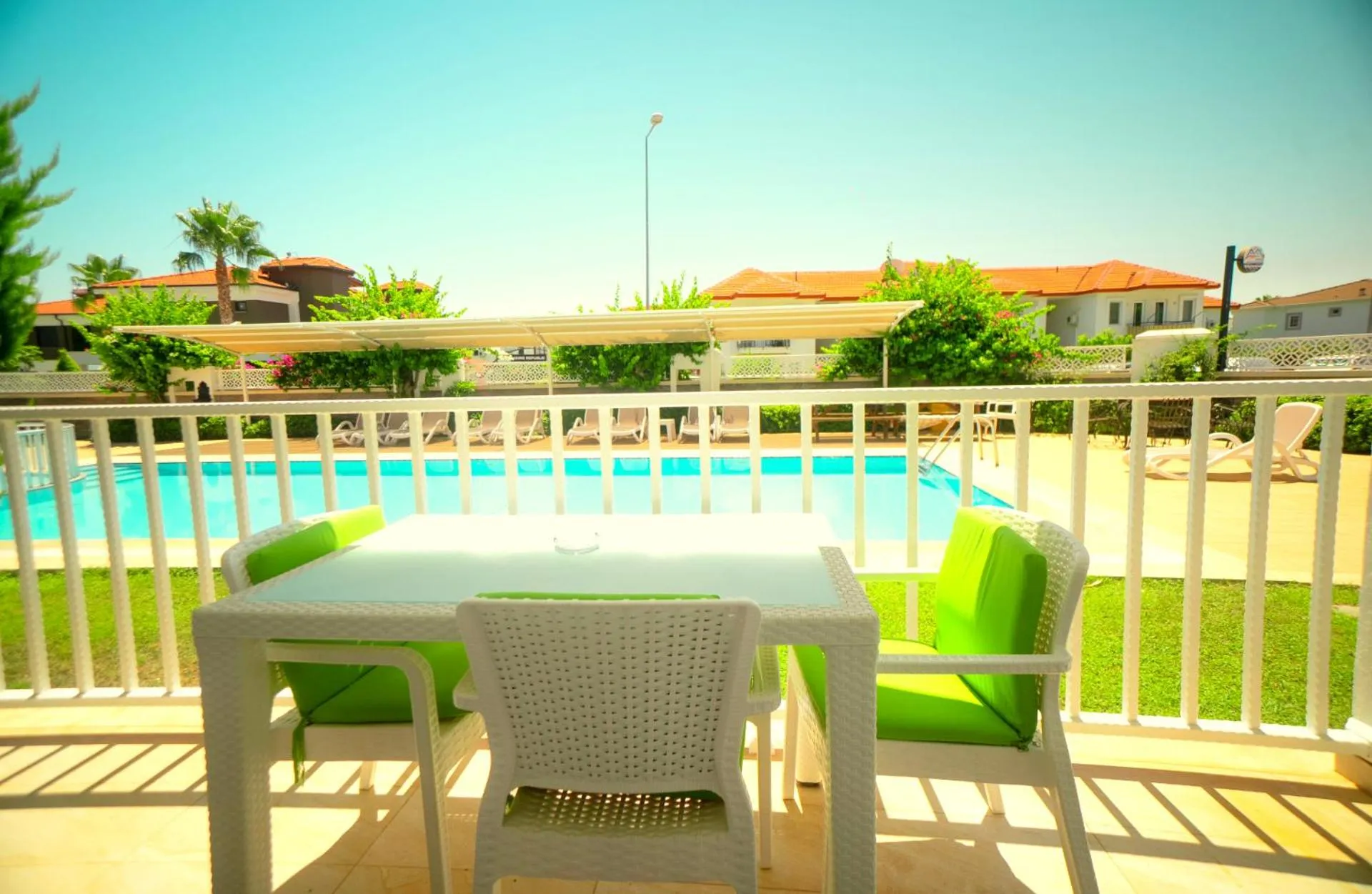 Balcony/Terrace in Sweet Home Kemer Apartments