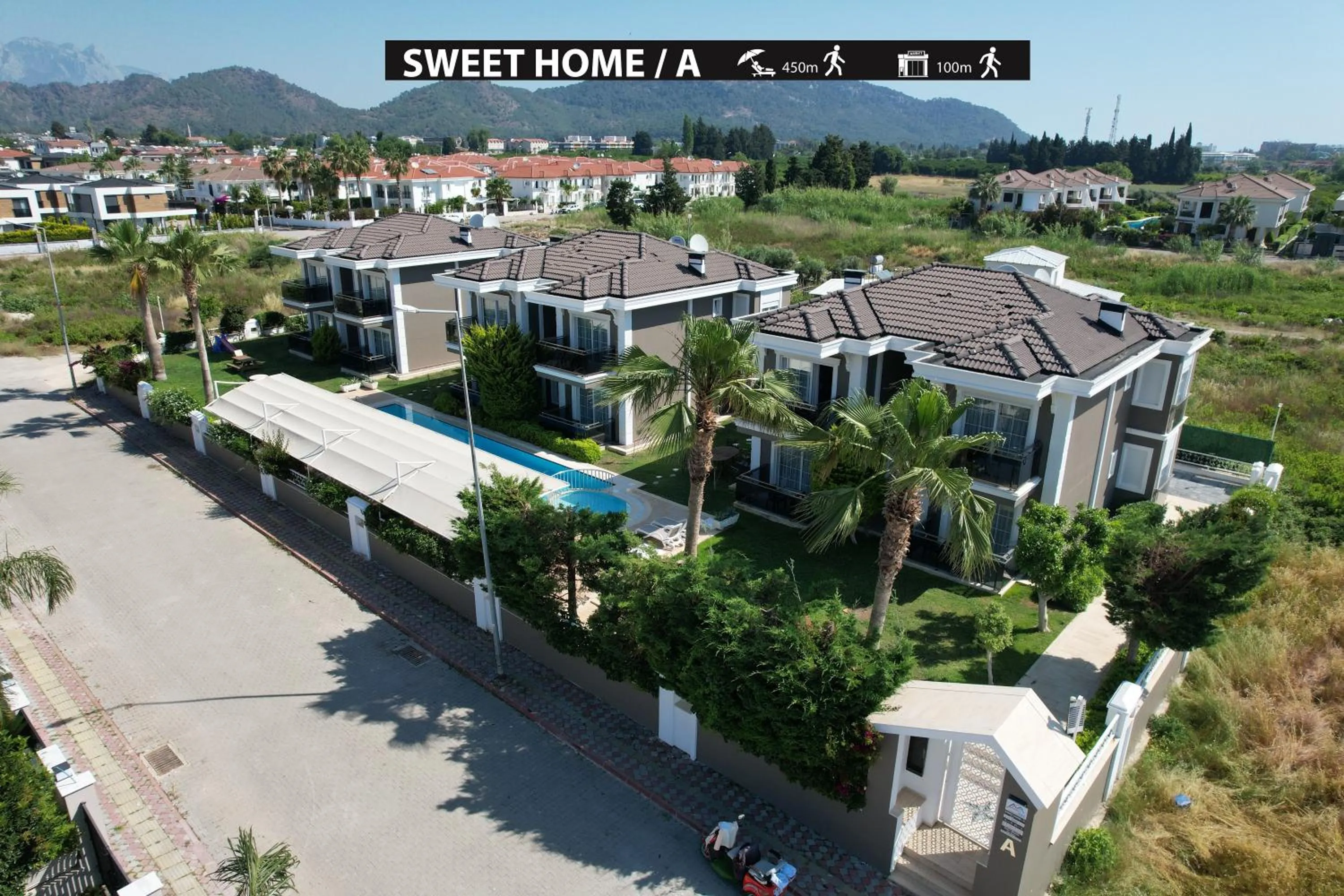 Property building in Sweet Home Kemer Apartments