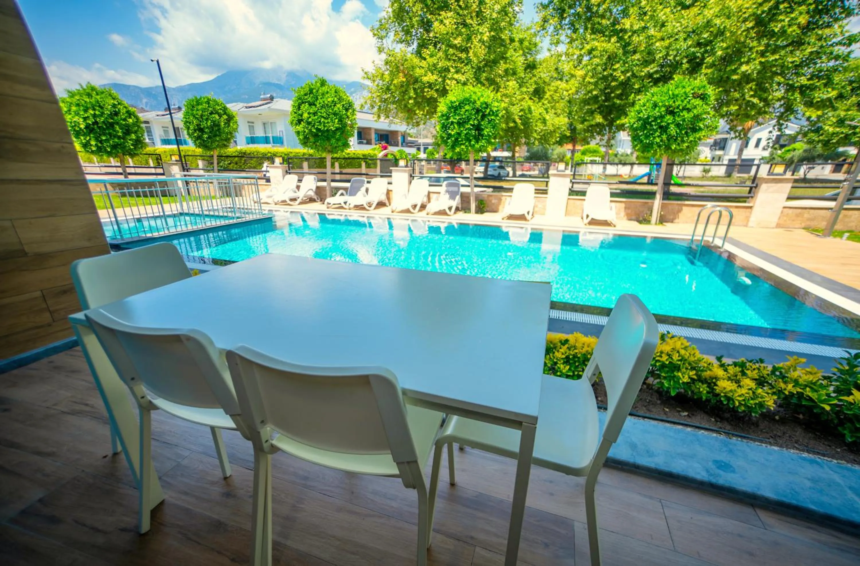 Balcony/Terrace in Sweet Home Kemer Apartments