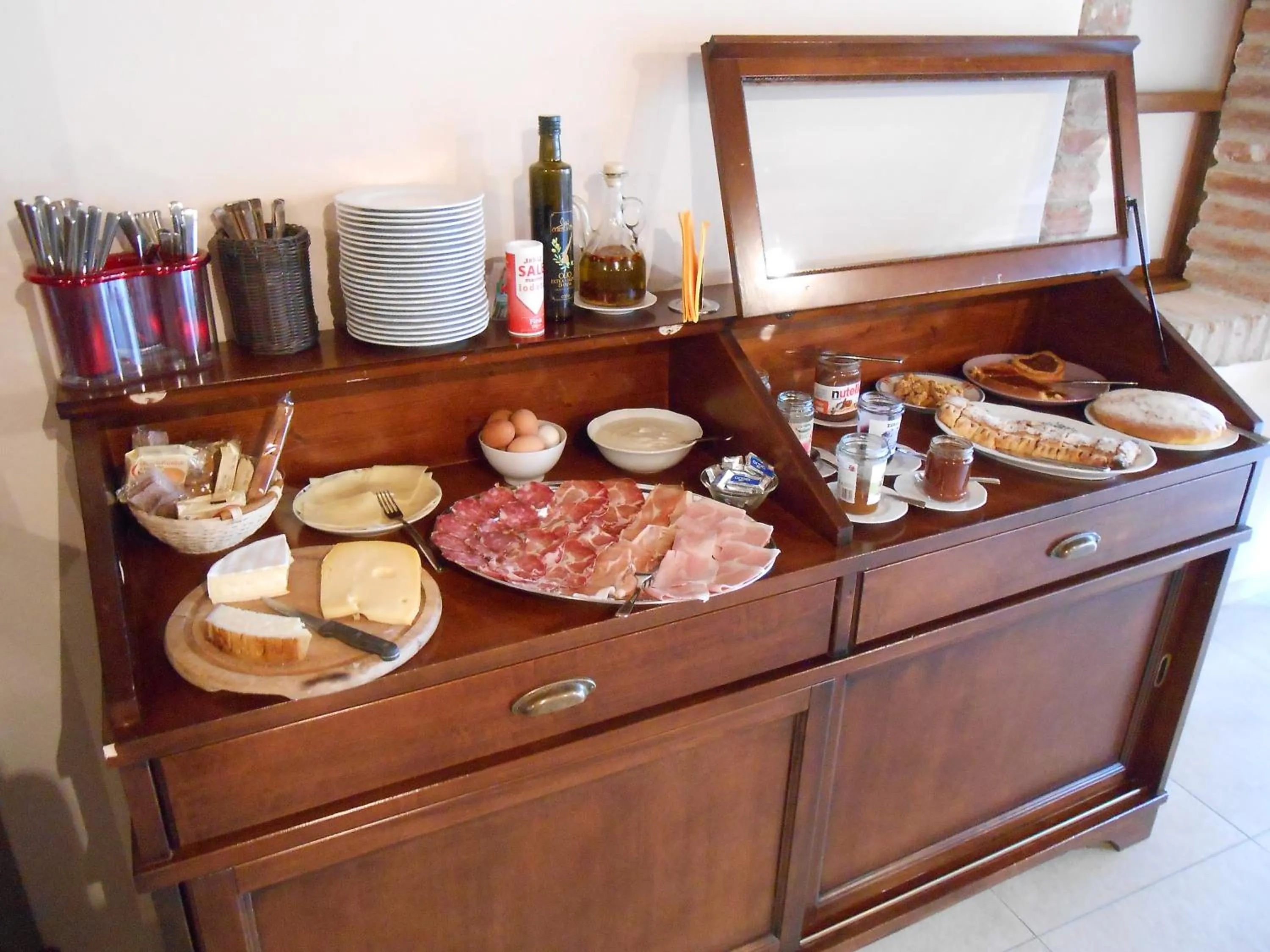 Food close-up in Corte Davini Agriturismo